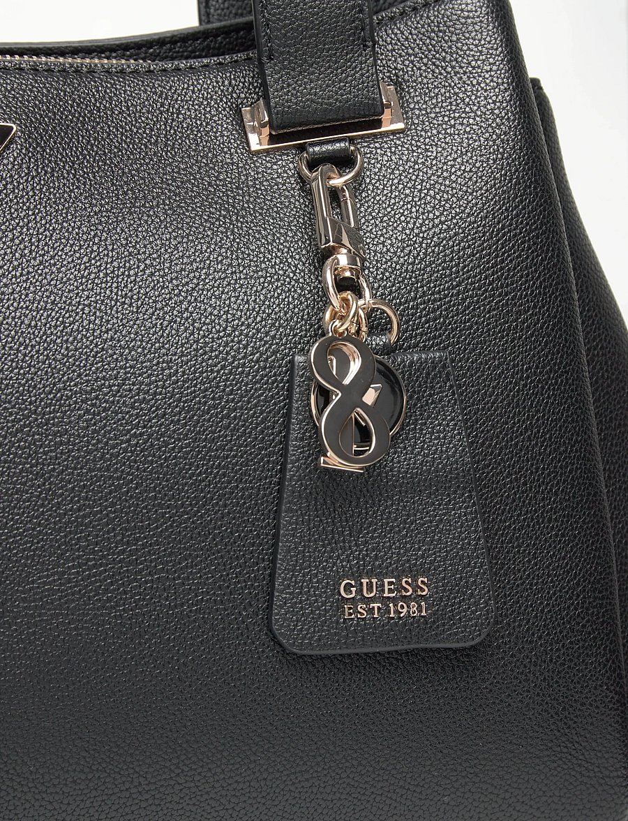 GUESS - EVIE GIRLFRIEND CARRYALL - hverdags stil - black - 4