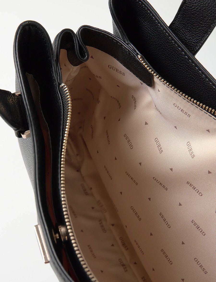 GUESS - EVIE GIRLFRIEND CARRYALL - hverdags stil - black - 5