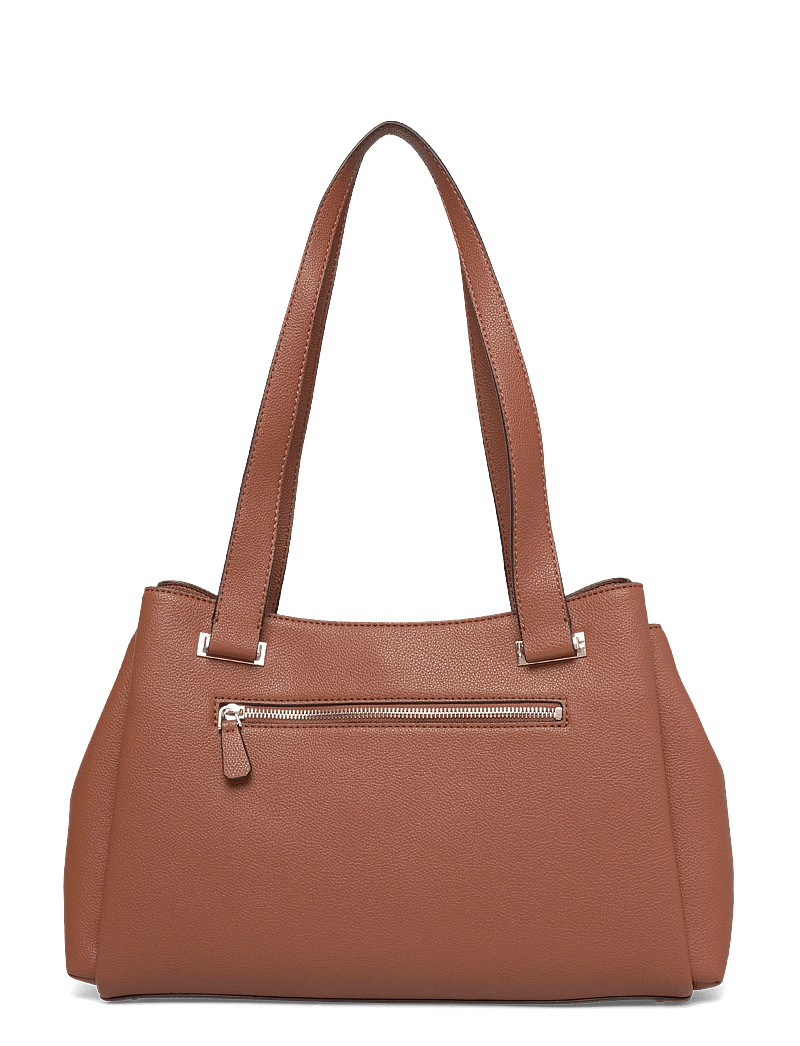 GUESS - EVIE GIRLFRIEND CARRYALL - speciella tillfällen - cognac - 1