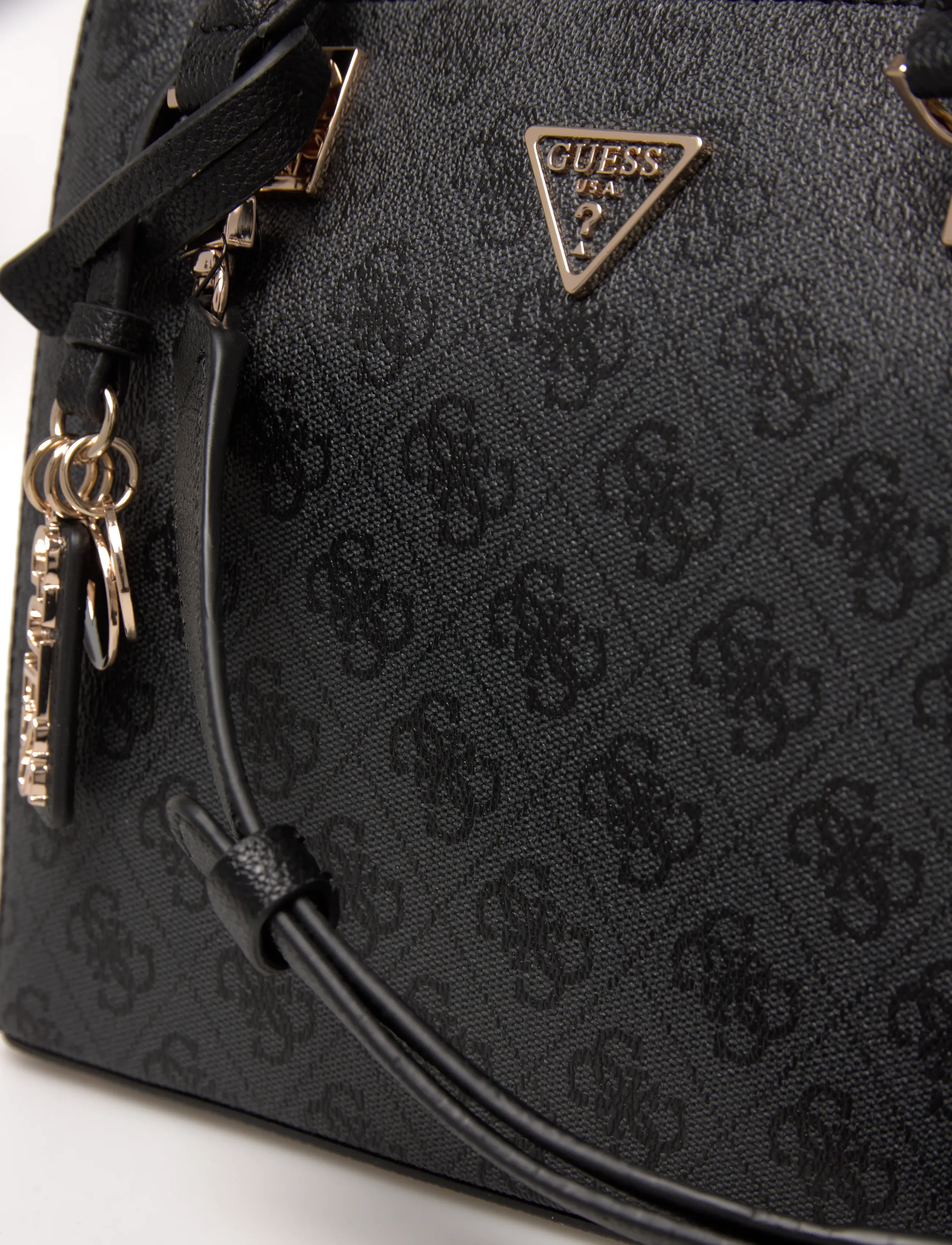 GUESS - NOELLE II SML MULTI COMP STCHL - hverdags stil - coal logo - 4