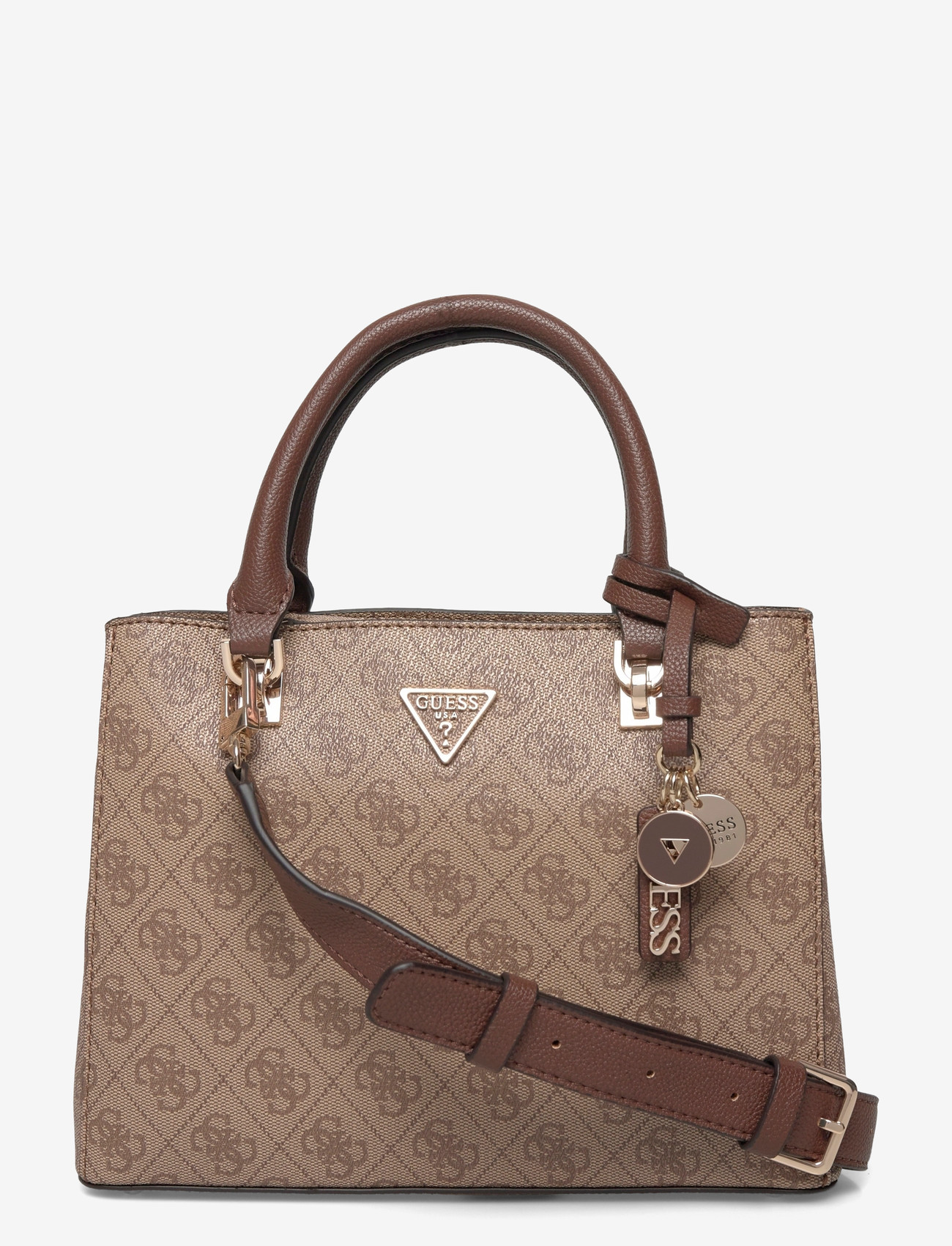 GUESS - NOELLE II SML MULTI COMP STCHL - speciella tillfällen - latte logo/brown - 0