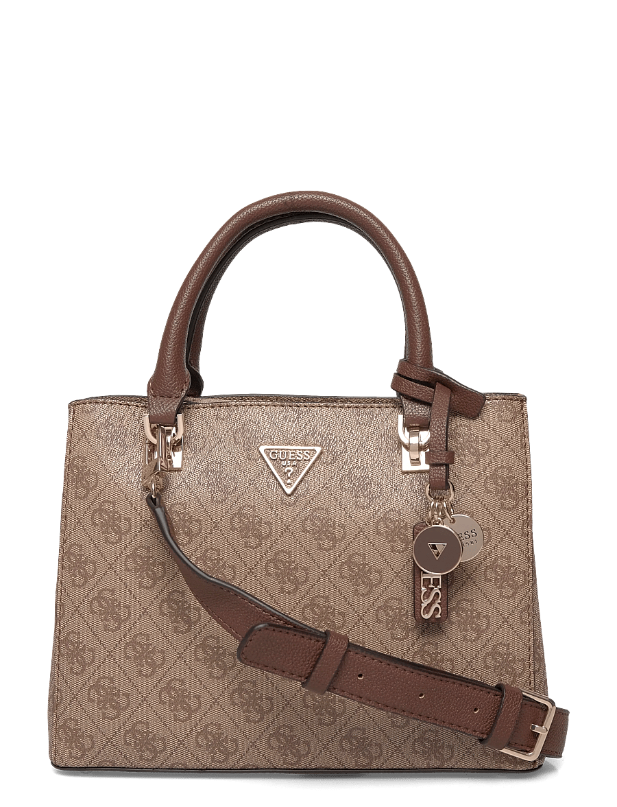 GUESS - NOELLE II SML MULTI COMP STCHL - hverdags stil - latte logo/brown - 0