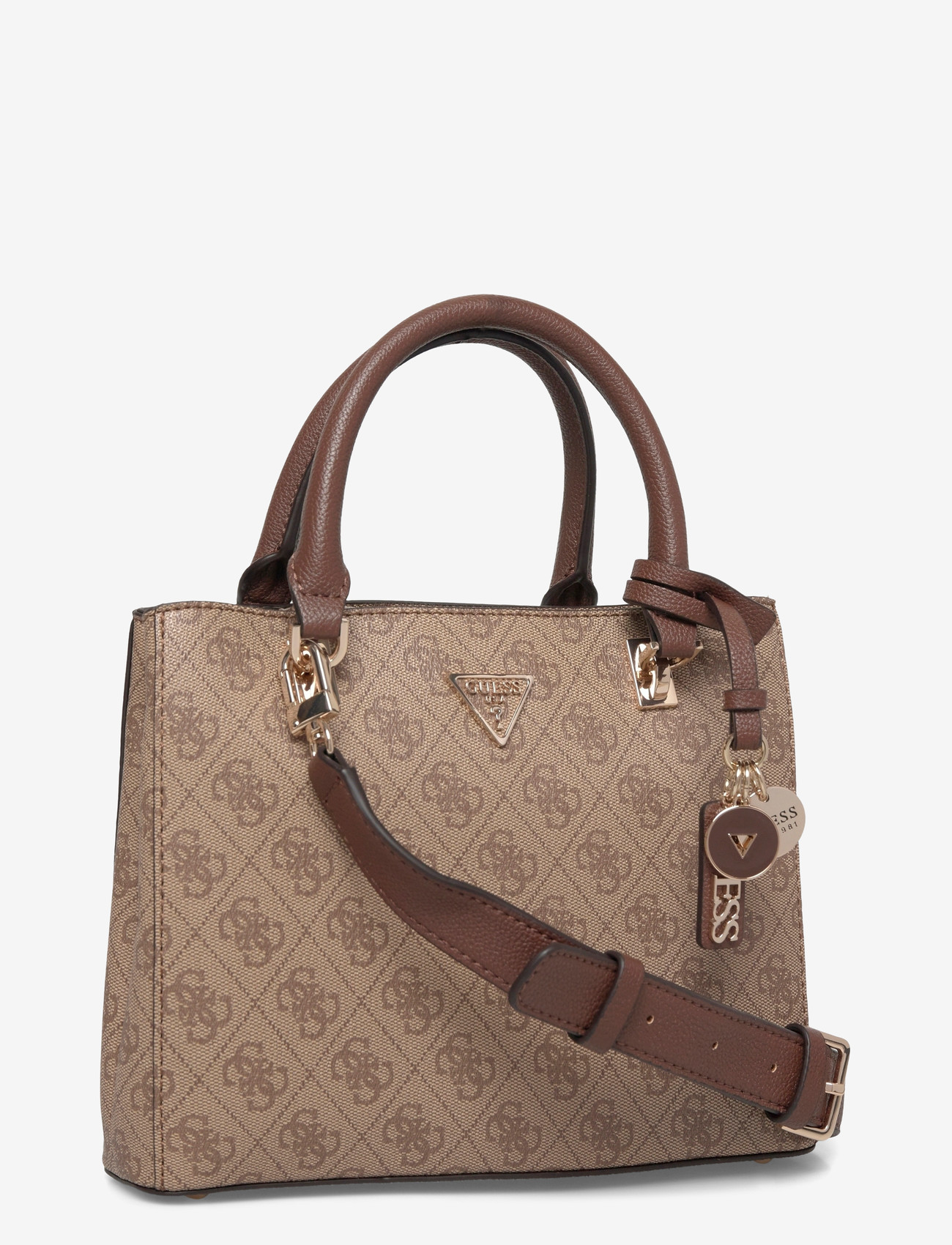 GUESS - NOELLE II SML MULTI COMP STCHL - speciella tillfällen - latte logo/brown - 2