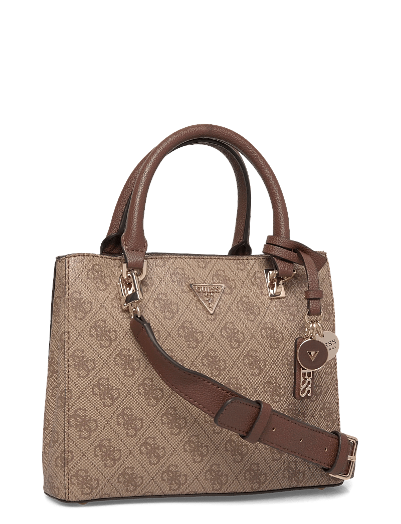 GUESS - NOELLE II SML MULTI COMP STCHL - alltags-style - latte logo/brown - 2