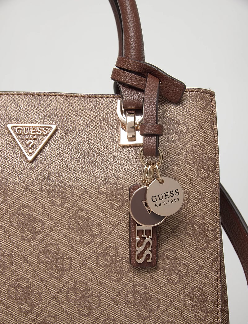 GUESS - NOELLE II SML MULTI COMP STCHL - alltags-style - latte logo/brown - 4