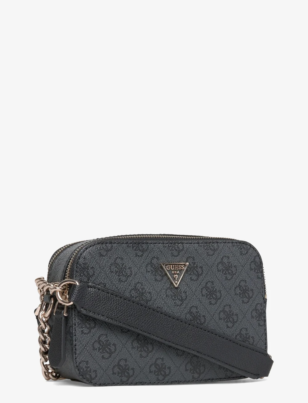 GUESS - NOELLE II CROSSBODY CAMERA - crossbody bags - coal logo - 2