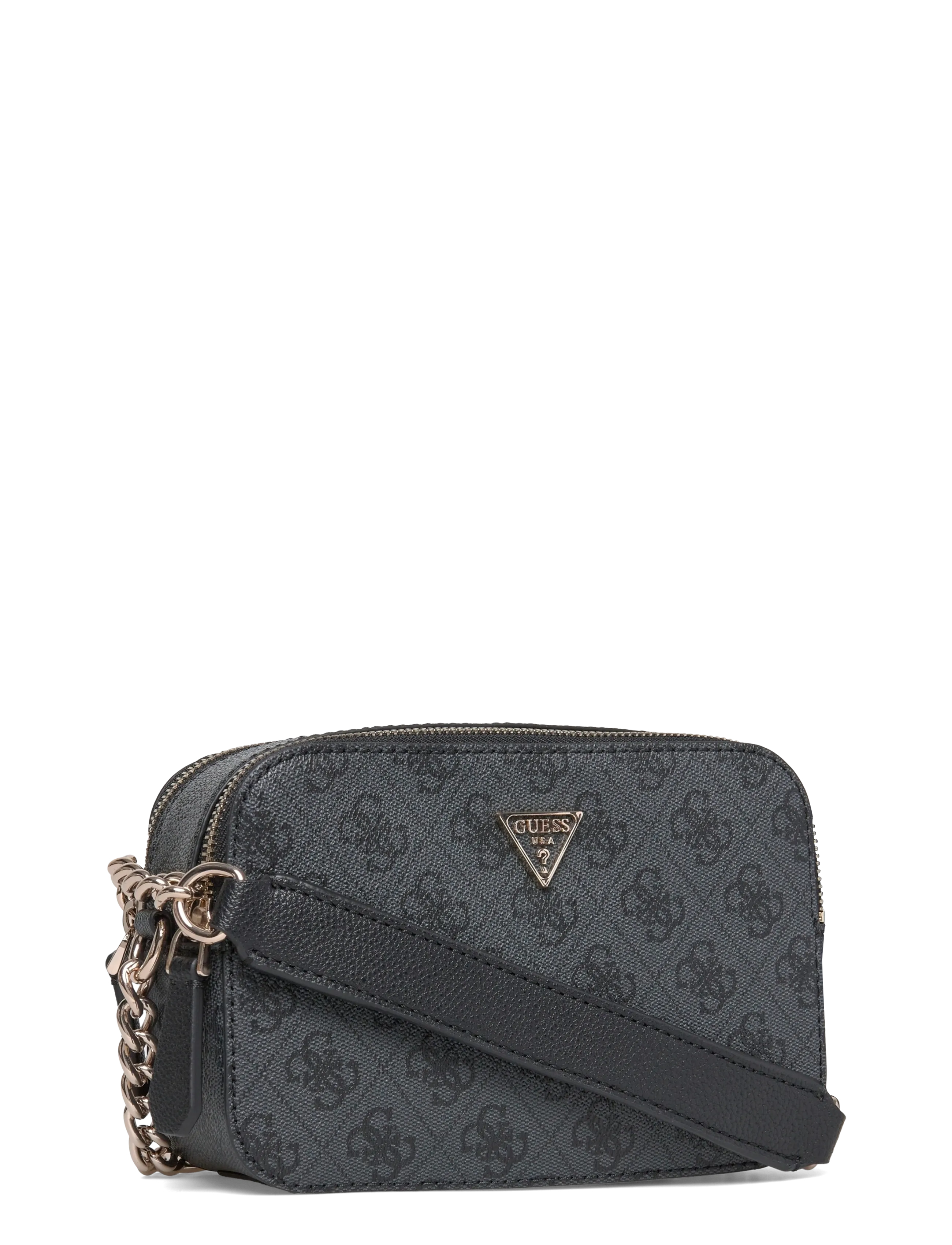 GUESS - NOELLE II CROSSBODY CAMERA - coal logo - 2
