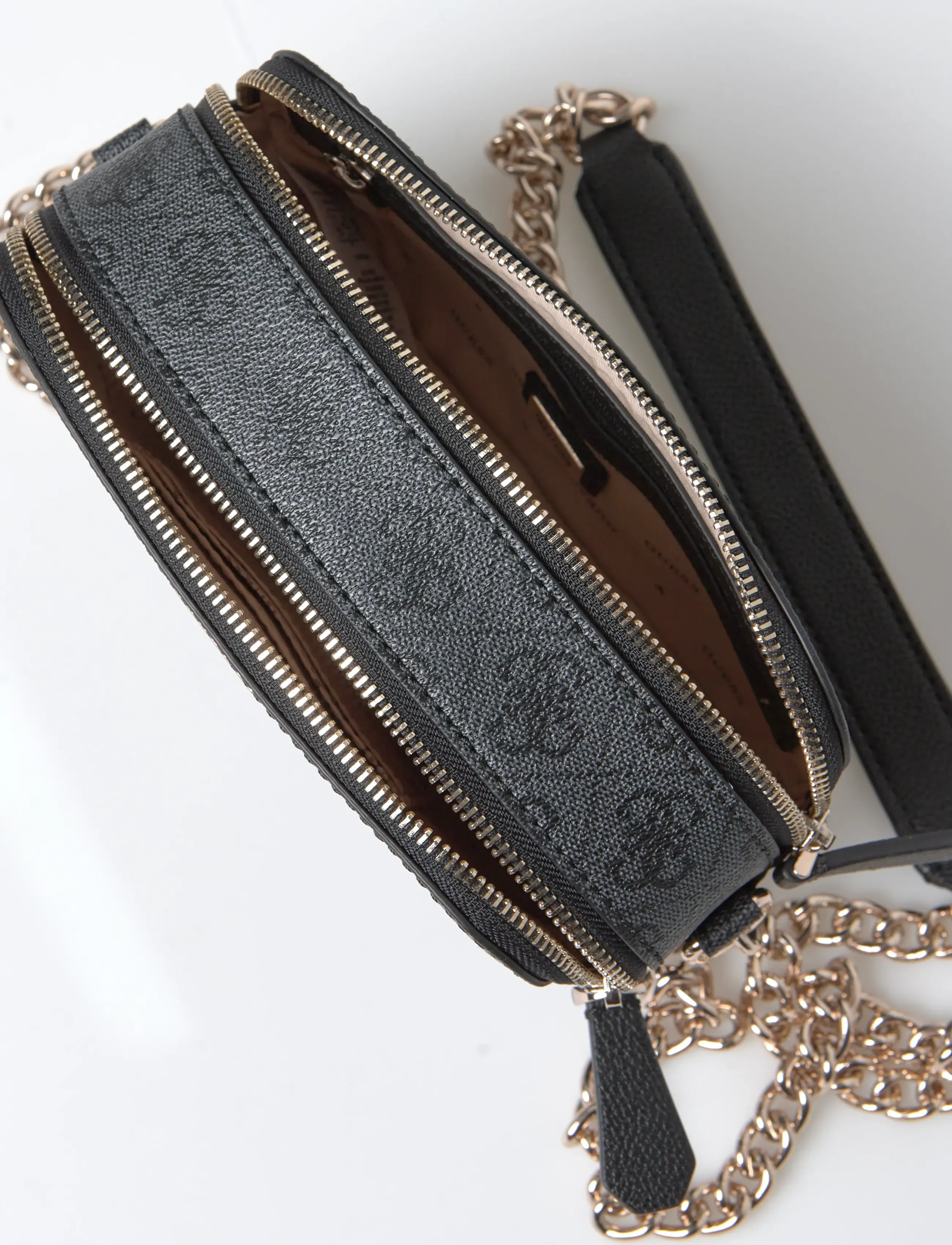GUESS - NOELLE II CROSSBODY CAMERA - coal logo - 4