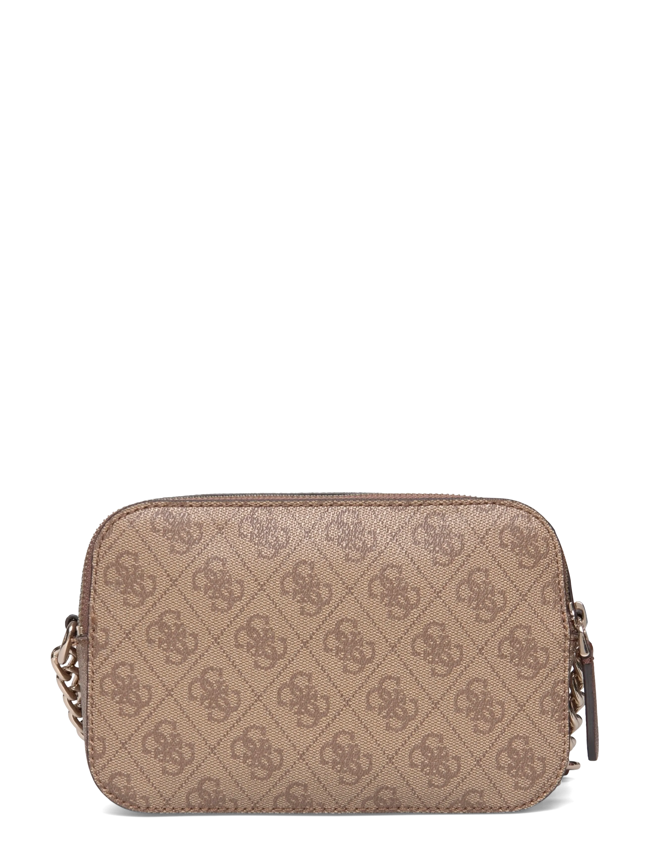 GUESS - NOELLE II CROSSBODY CAMERA - latte logo/brown - 1