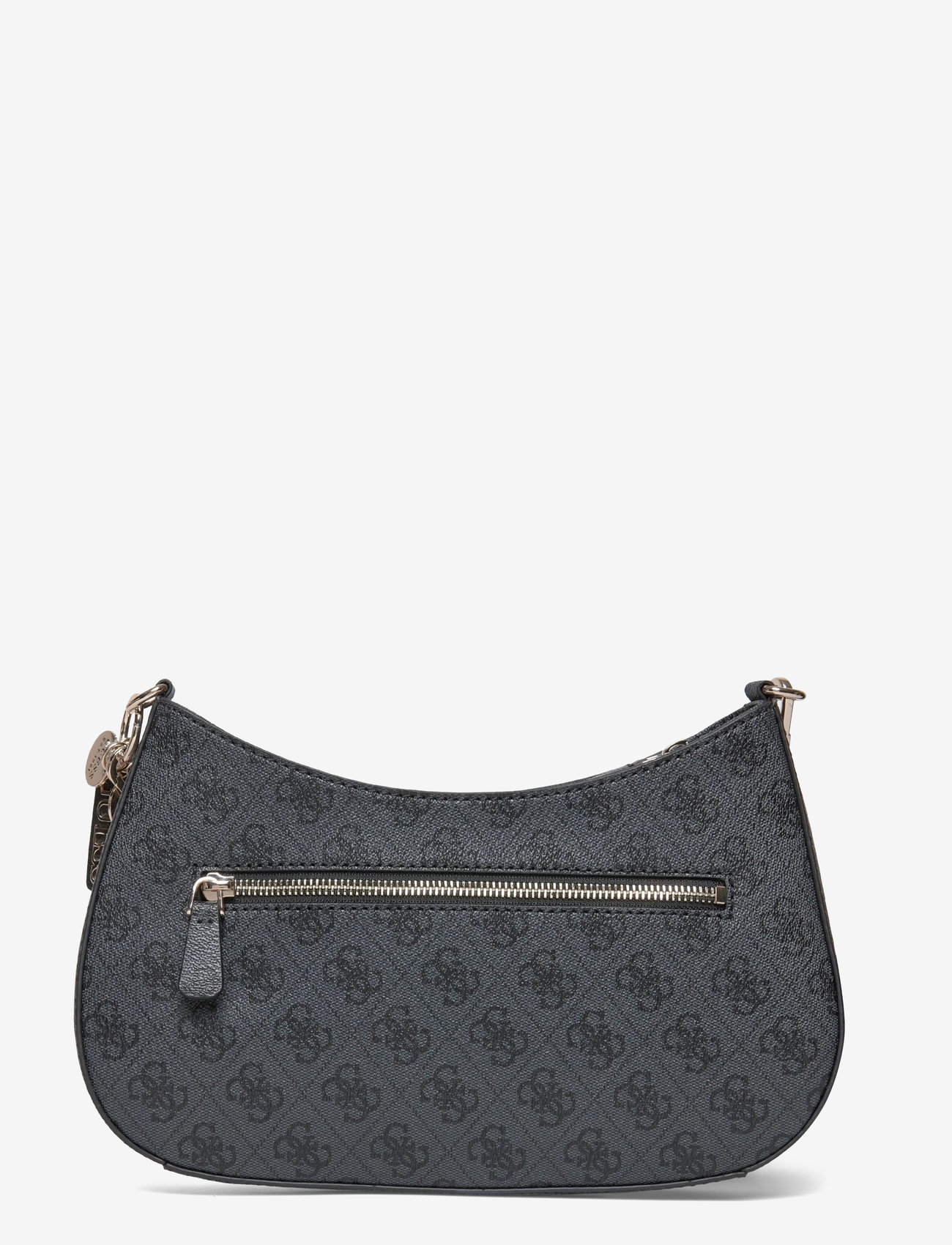 GUESS - NOELLE II TOP ZIP SHOULDER BAG - speciella tillfällen - coal logo - 1