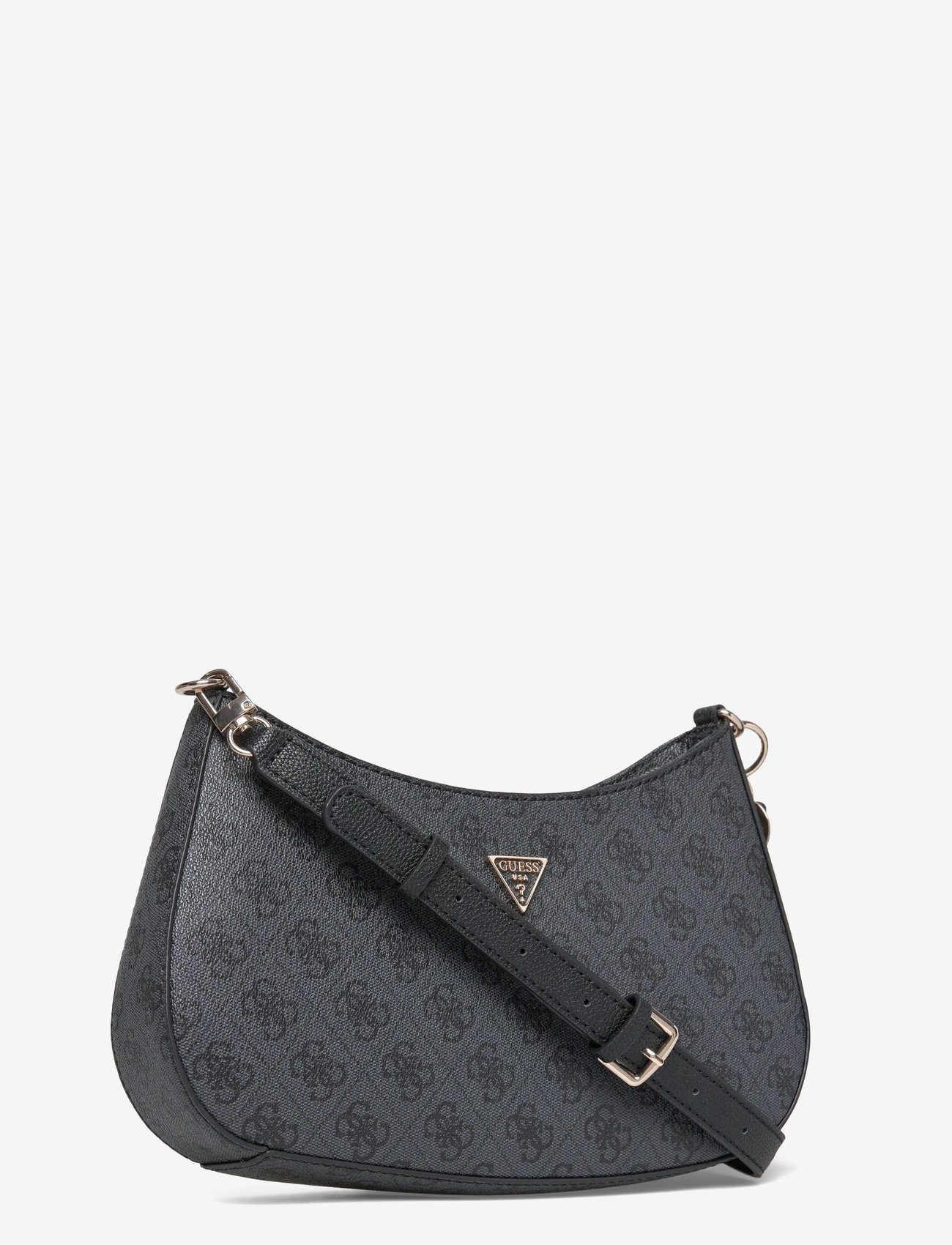 GUESS - NOELLE II TOP ZIP SHOULDER BAG - speciella tillfällen - coal logo - 2