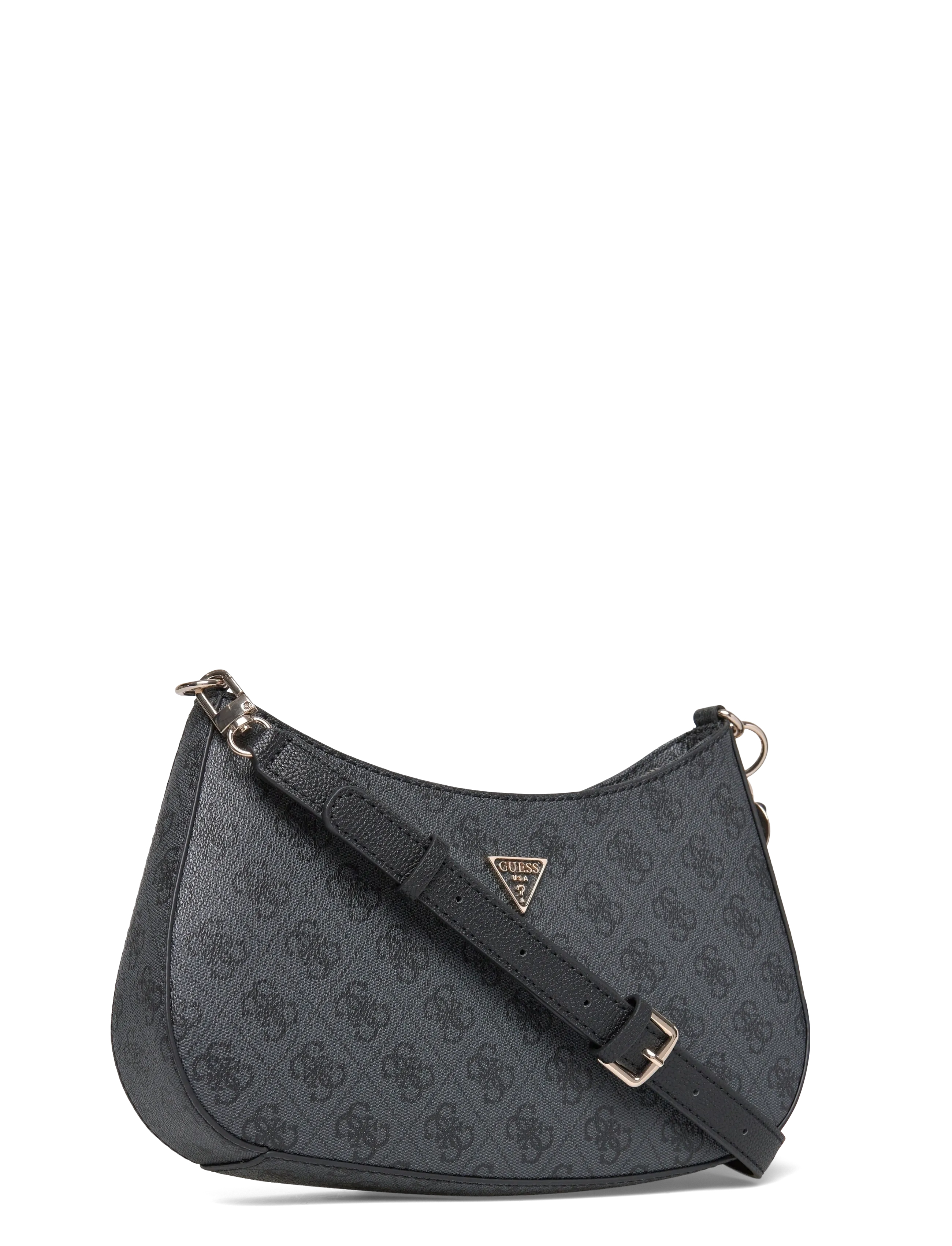GUESS - NOELLE II TOP ZIP SHOULDER BAG - everyday style - coal logo - 2