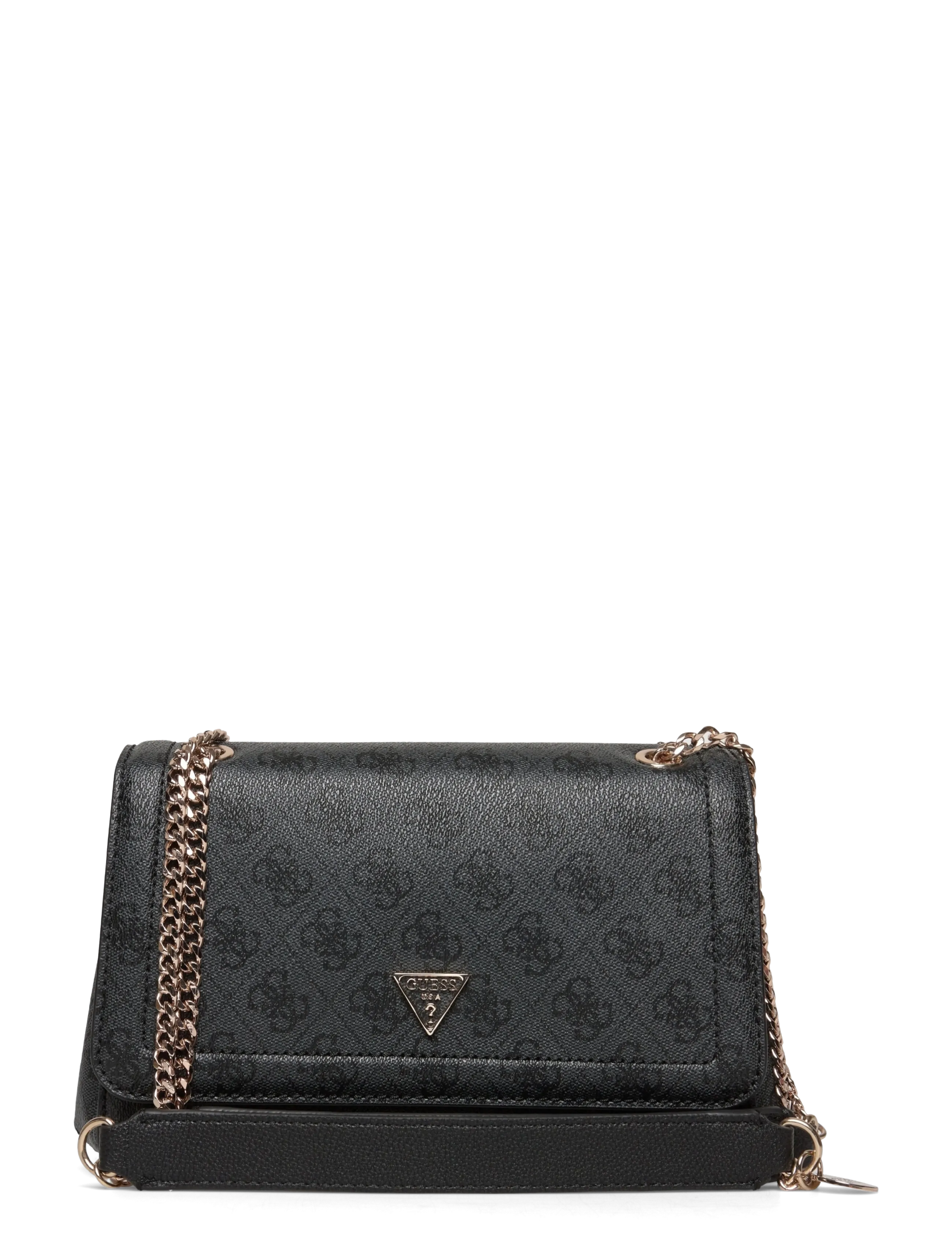 GUESS NOELLE II CNVRTBLE XBODY FLAP - Tasker - COAL LOGO / black