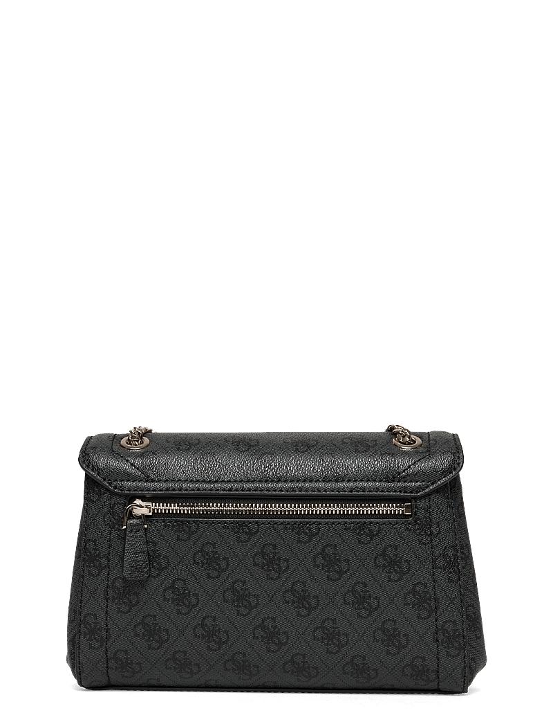 GUESS - NOELLE II CNVRTBLE XBODY FLAP - crossbody bags - coal logo - 1