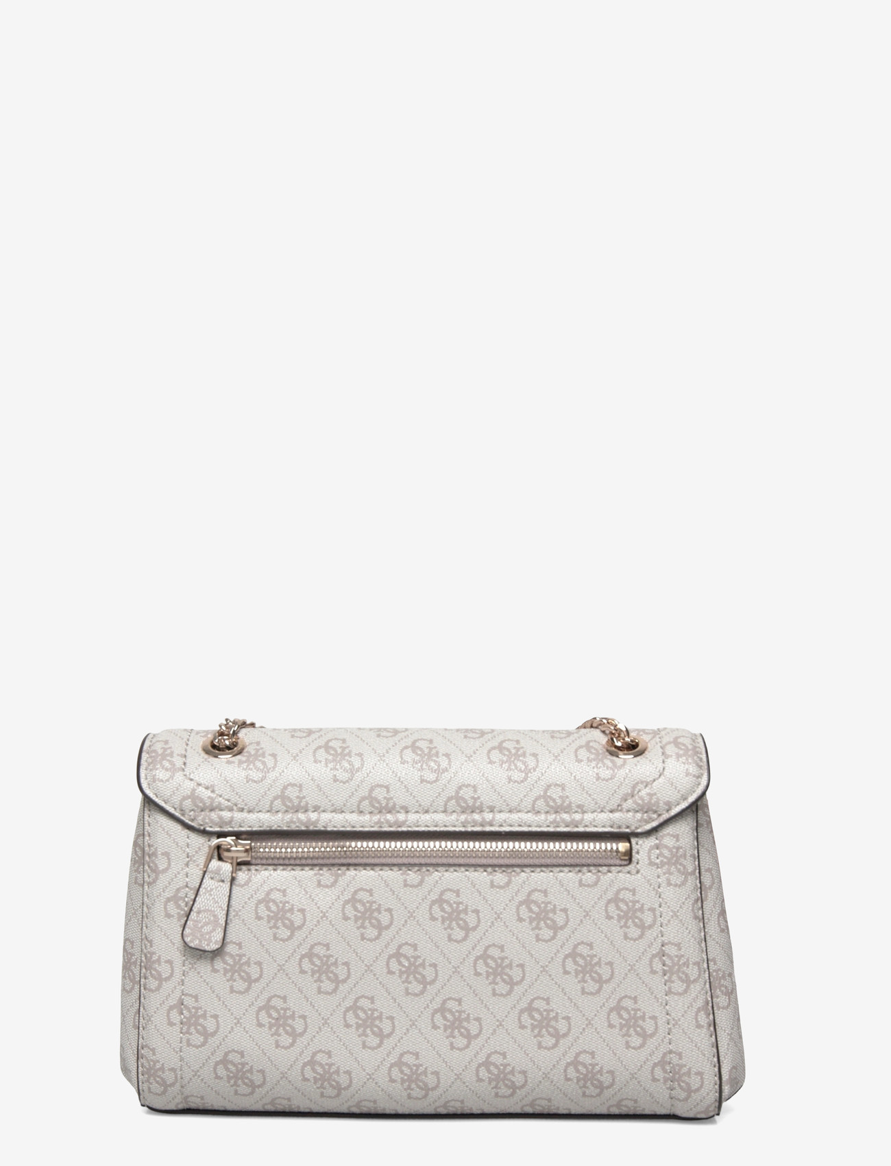 GUESS - NOELLE II CNVRTBLE XBODY FLAP - crossbody bags - dark taupe logo - 1