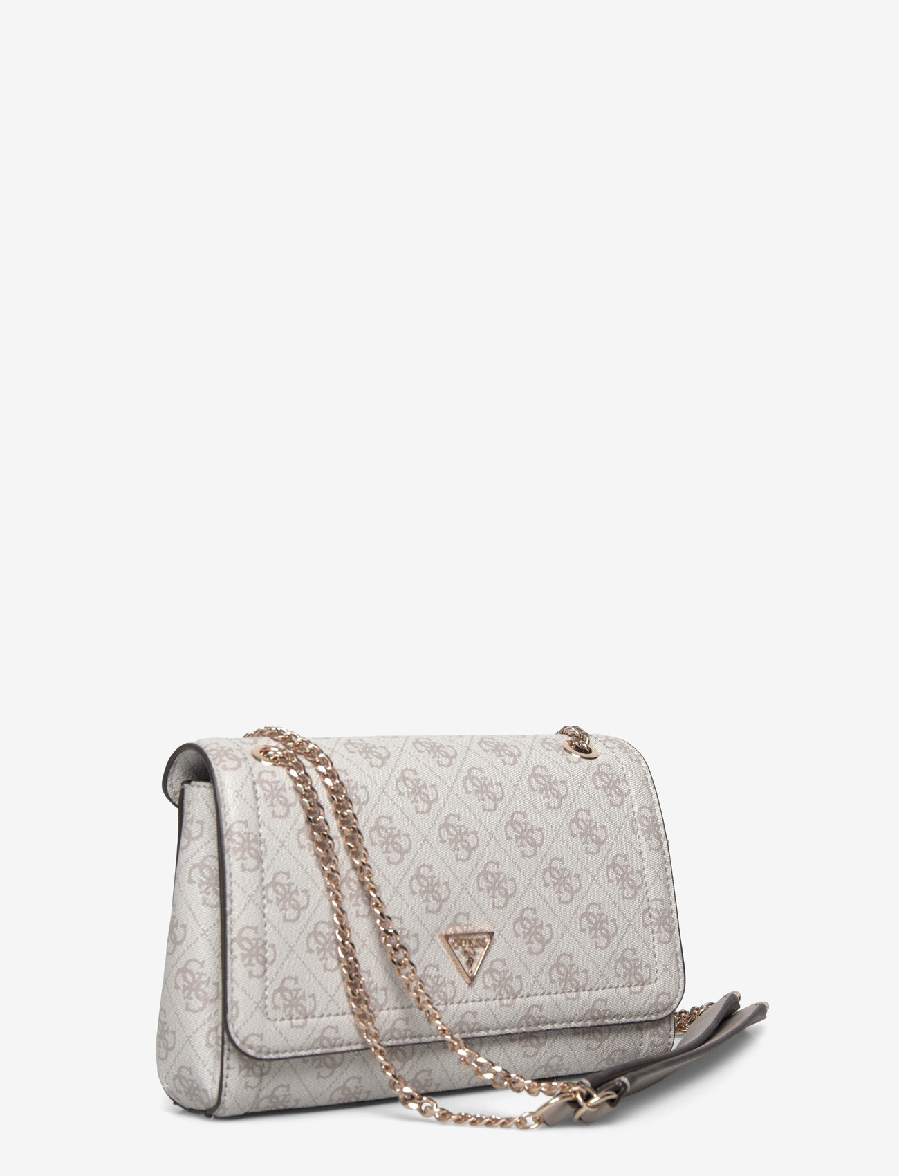 GUESS - NOELLE II CNVRTBLE XBODY FLAP - crossbody bags - dark taupe logo - 2