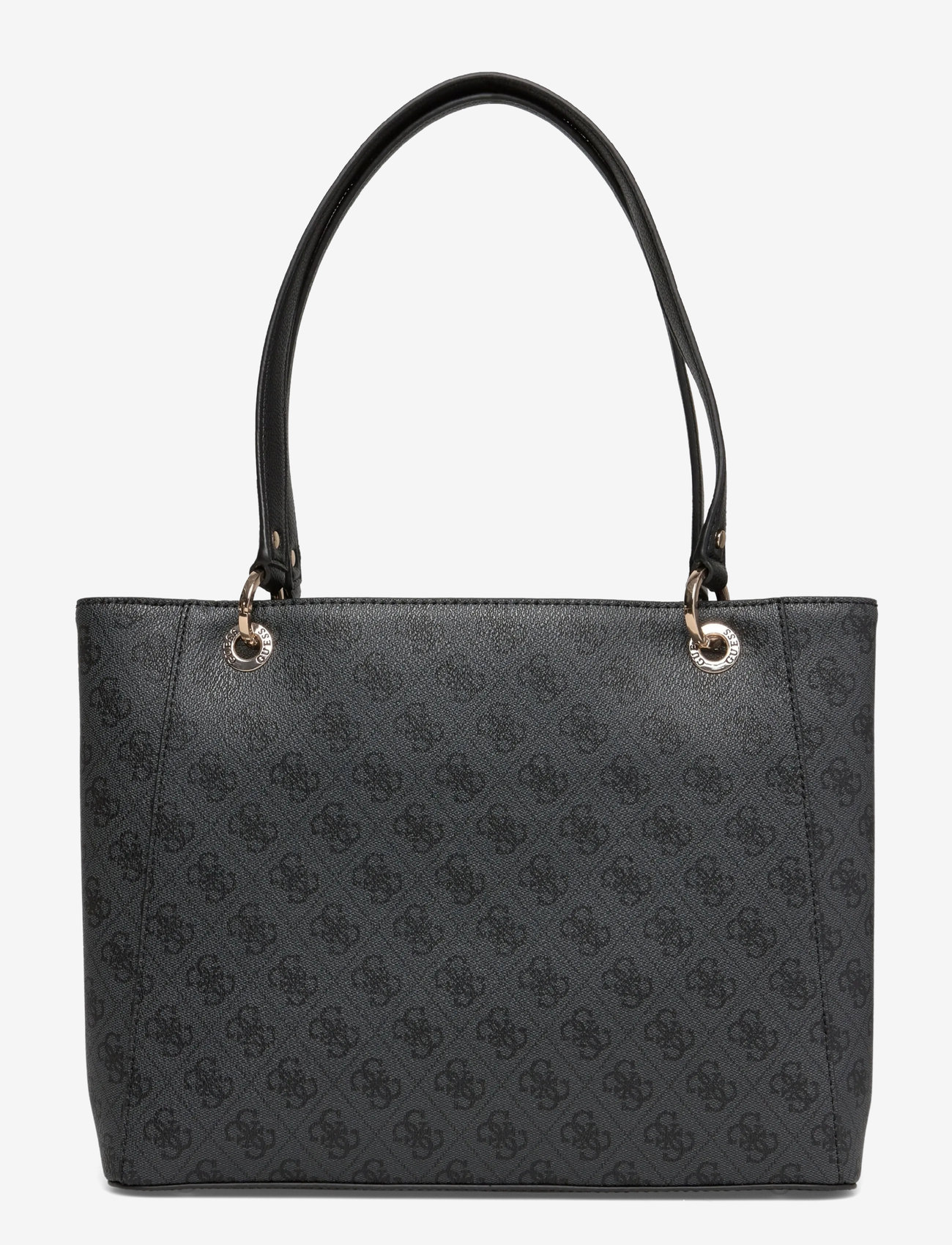 GUESS - NOELLE II TOTE - shoppingväskor - coal logo - 1