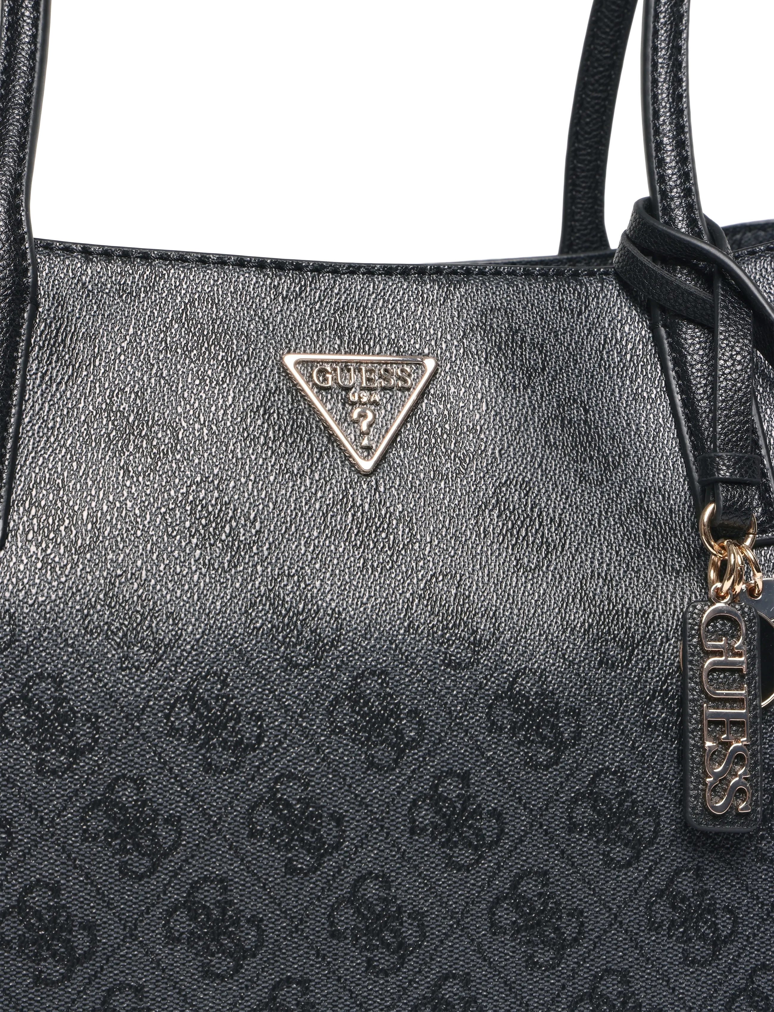 GUESS - NOELLE II TECH TOTE - tote bags - coal logo - 2