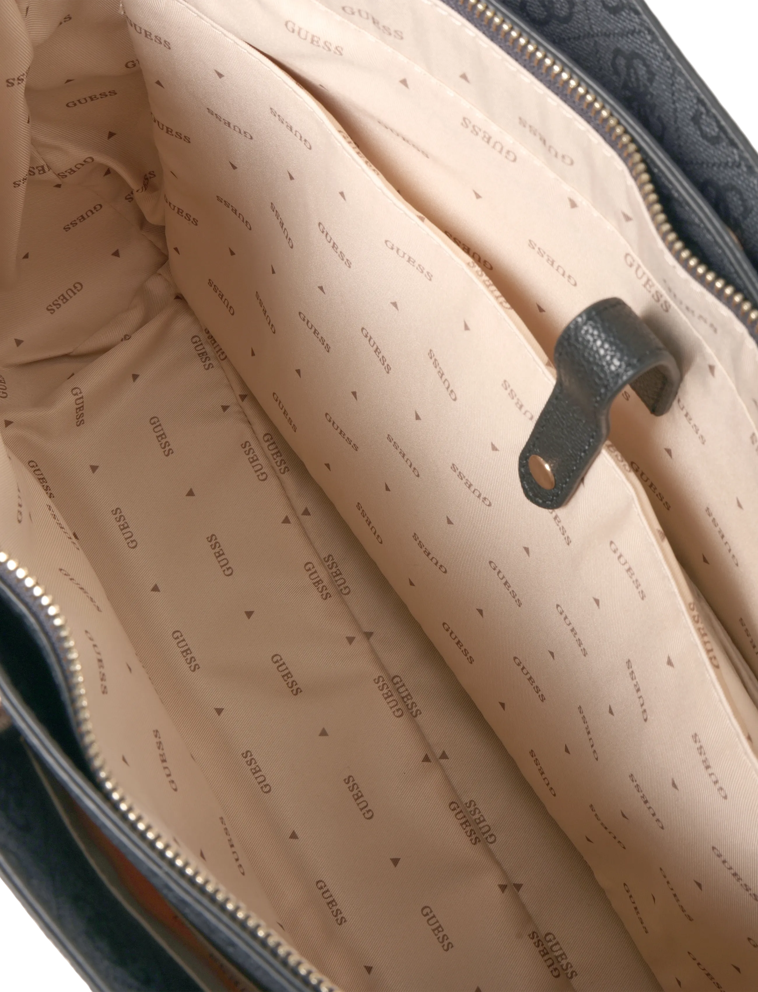 GUESS - NOELLE II TECH TOTE - tote bags - coal logo - 3
