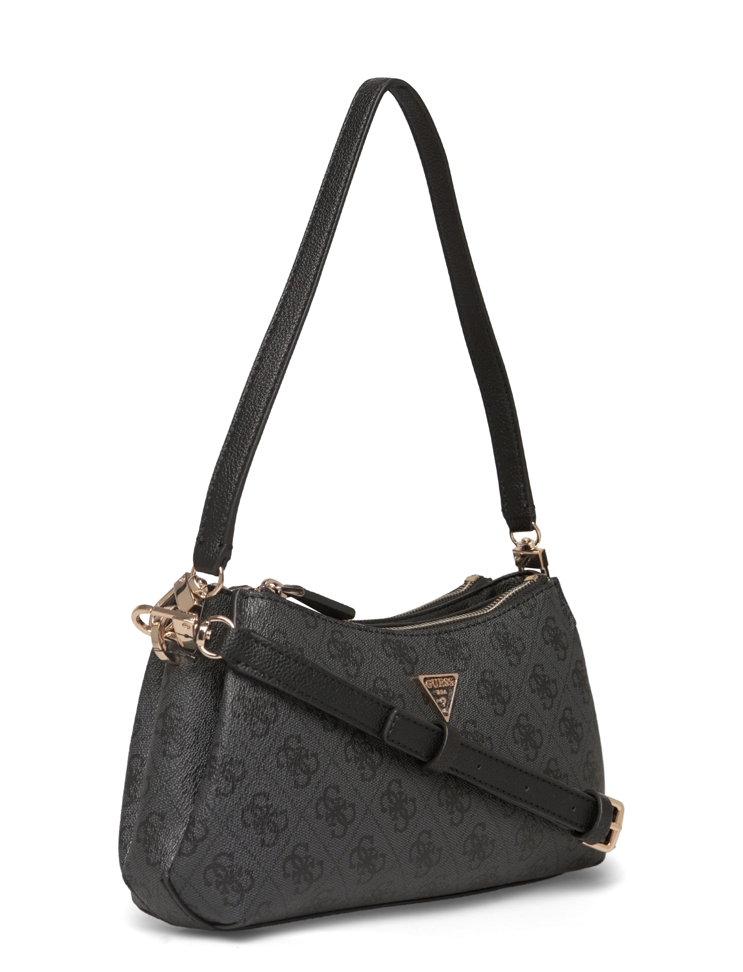 GUESS - NOELLE II 3 COMP SHLDR XBODY - everyday style - coal logo - 2
