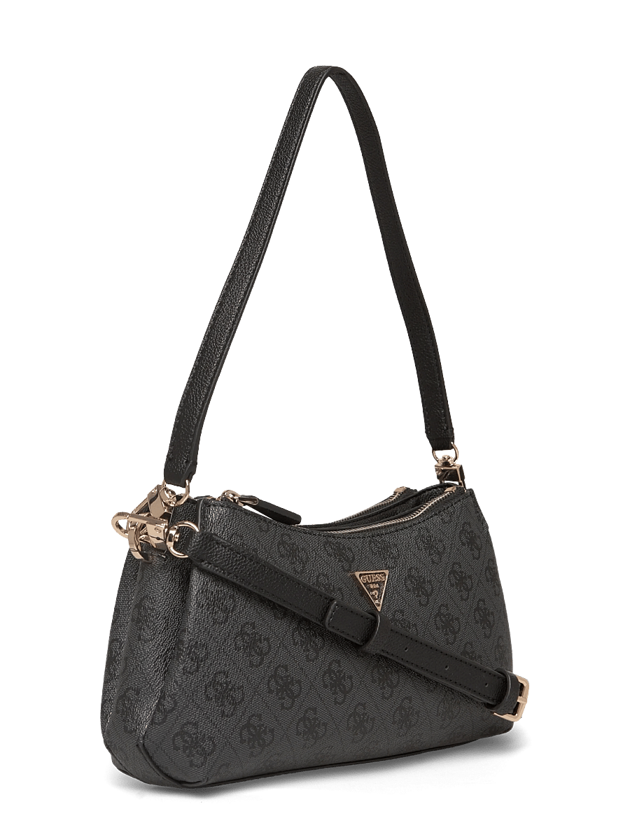 GUESS - NOELLE II 3 COMP SHLDR XBODY - alltags-style - coal logo - 2