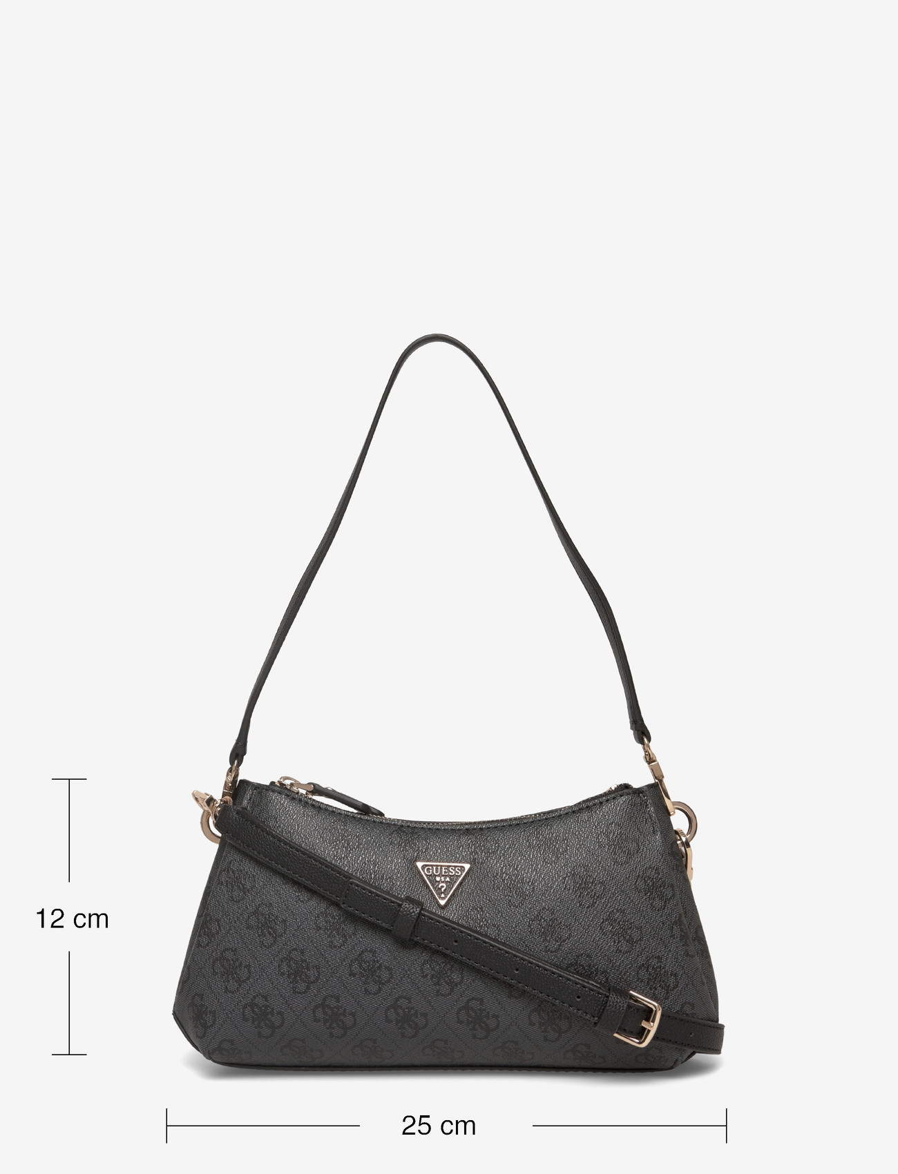 GUESS - NOELLE II 3 COMP SHLDR XBODY - særlige begivenheder - coal logo - 3