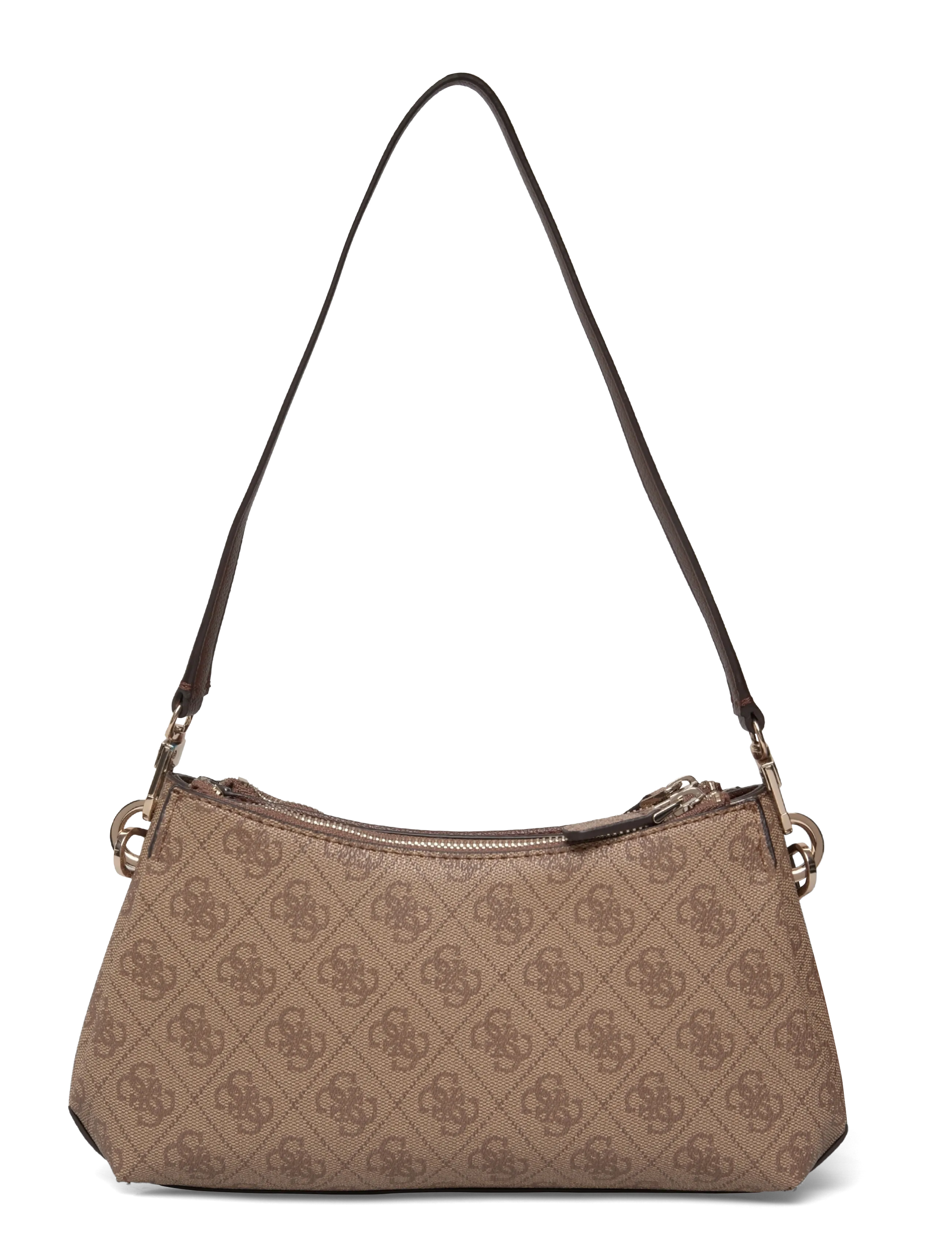 GUESS - NOELLE II 3 COMP SHLDR XBODY - kasdienis stilius - latte logo/brown - 1