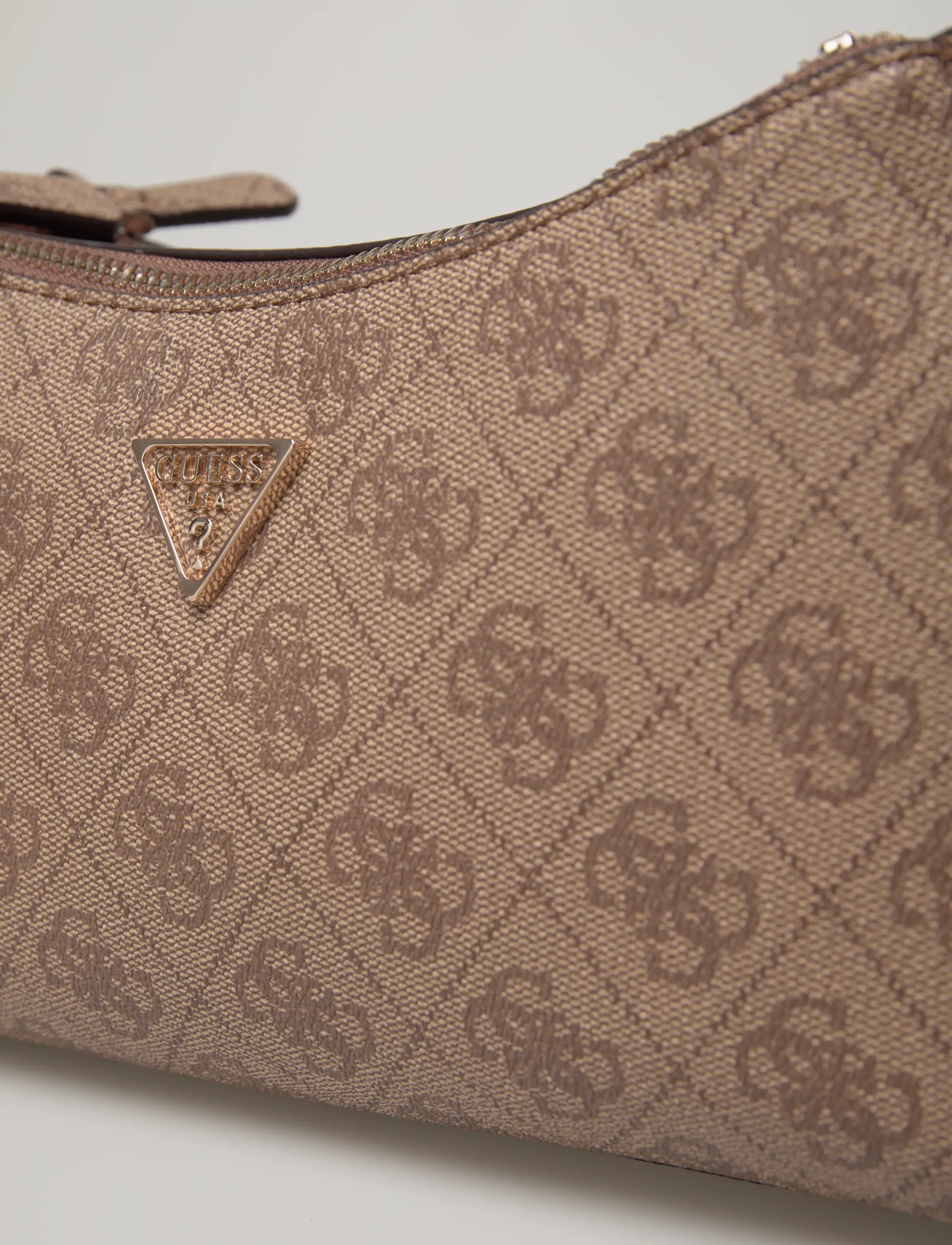 GUESS - NOELLE II 3 COMP SHLDR XBODY - kasdienis stilius - latte logo/brown - 4