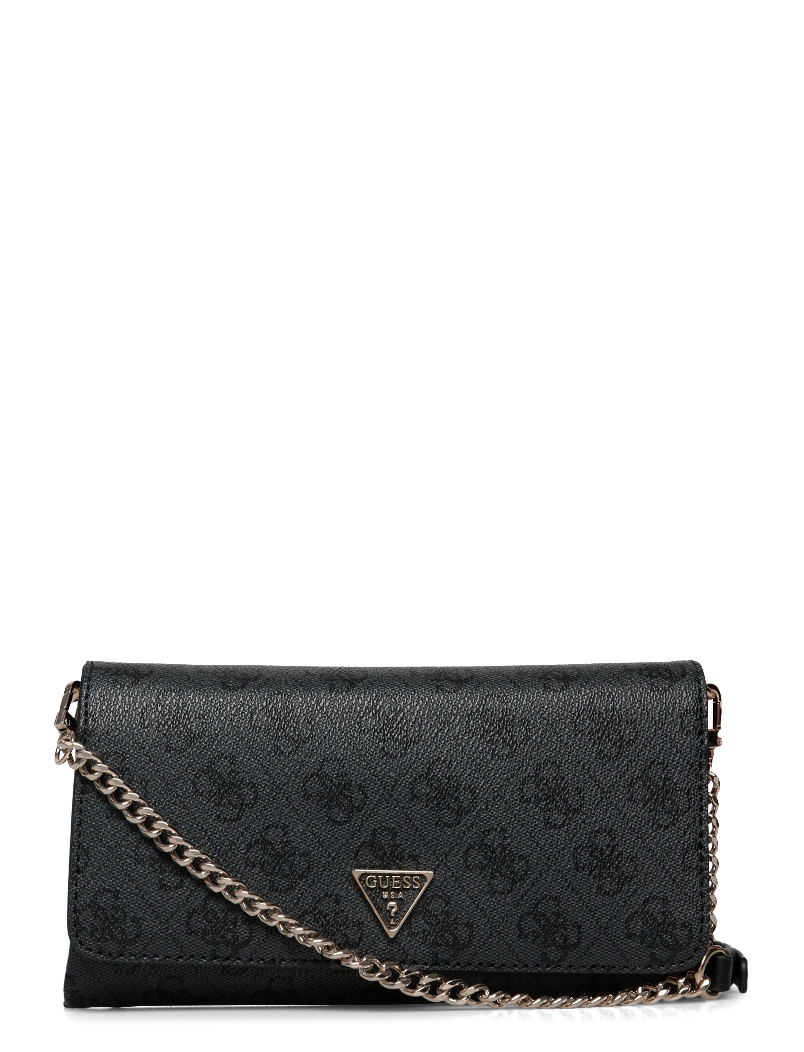 GUESS Noelle Ii Xbody Flap Organizer, One Size, Black, Tasker > Crossbody-Tasker, Dame