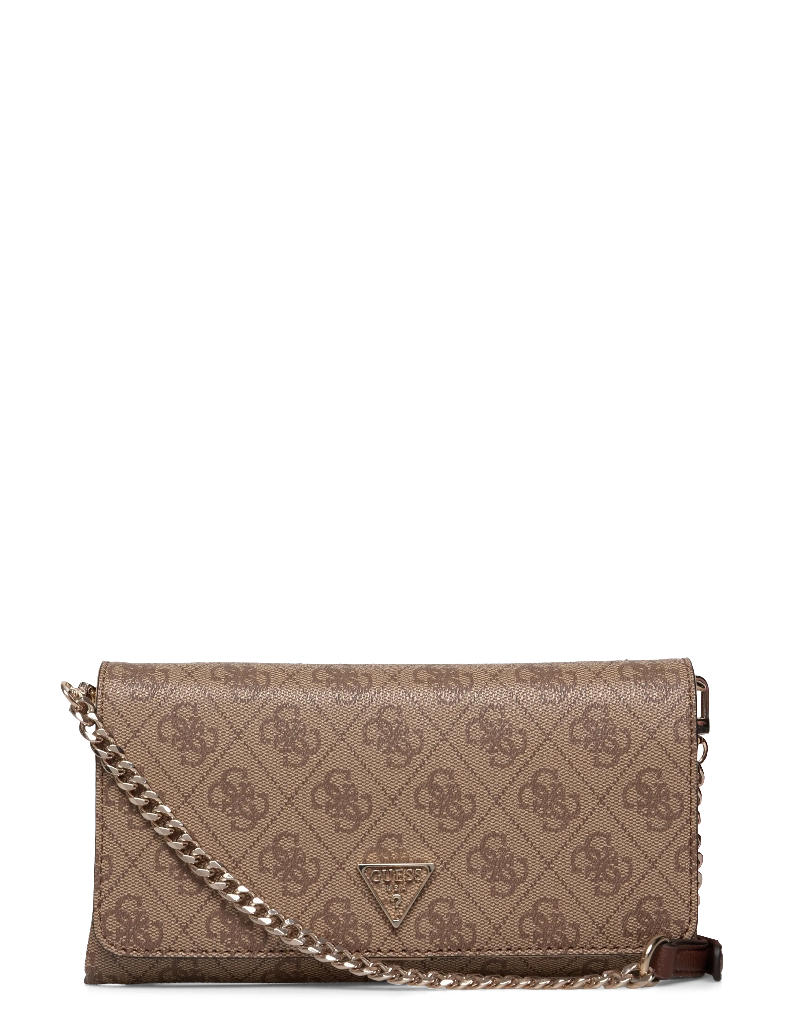 GUESS Noelle Ii Xbody Flap Organizer, One Size, Beige, Tasker > Crossbody-Tasker, Dame