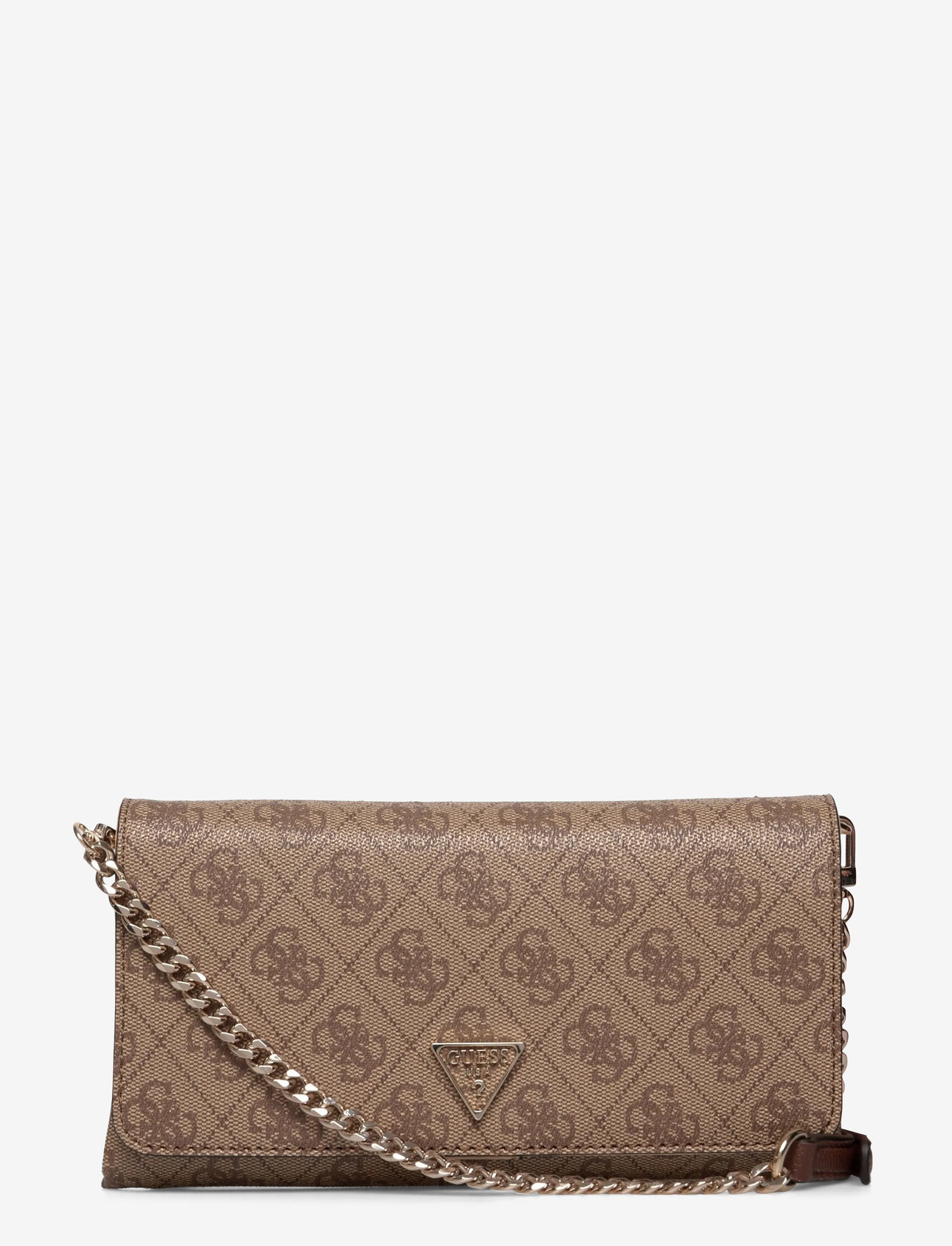 GUESS - NOELLE II XBODY FLAP ORGANIZER - accessories - latte logo/brown - 0