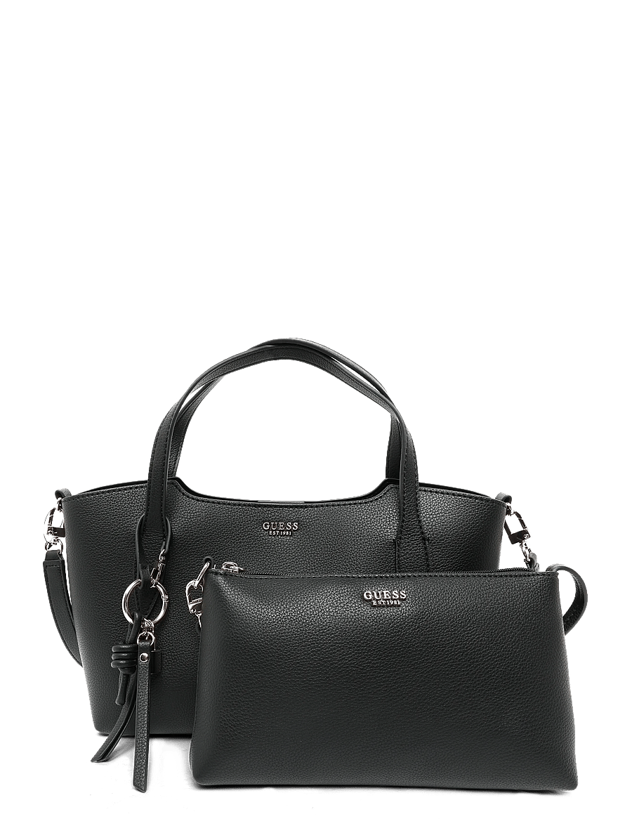 GUESS - MELODY 2 IN 1 SATCHEL - everyday style - black - 0