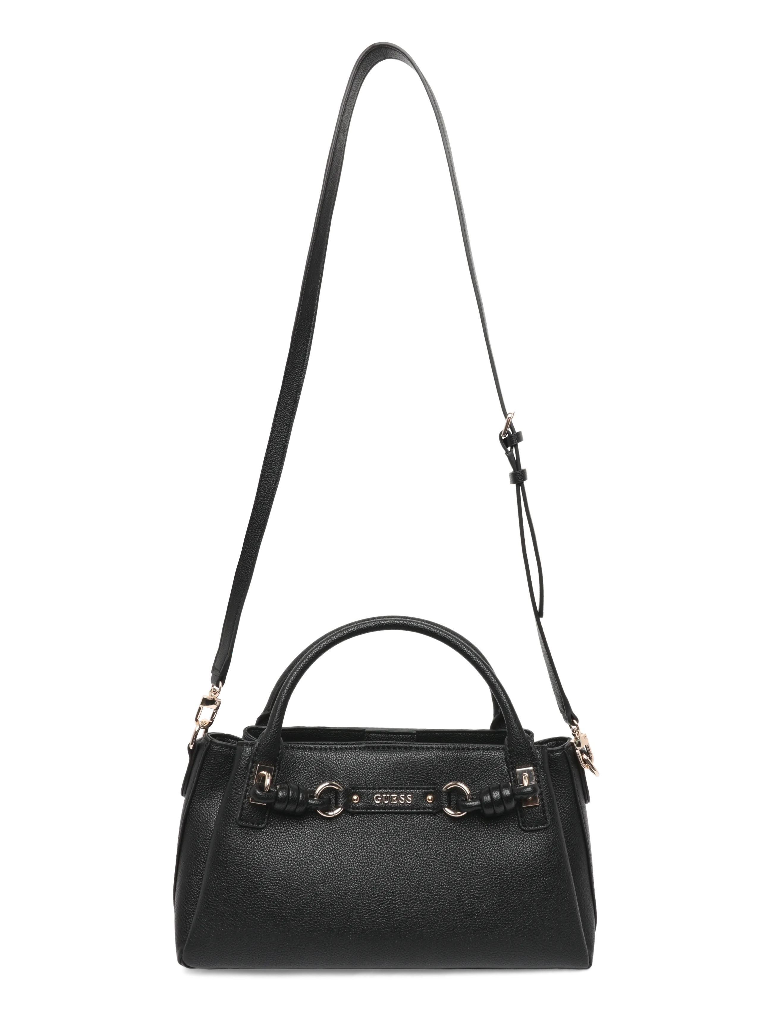 GUESS CAMELIA 3 COMP SATCHEL - Taschen - BLACK / black