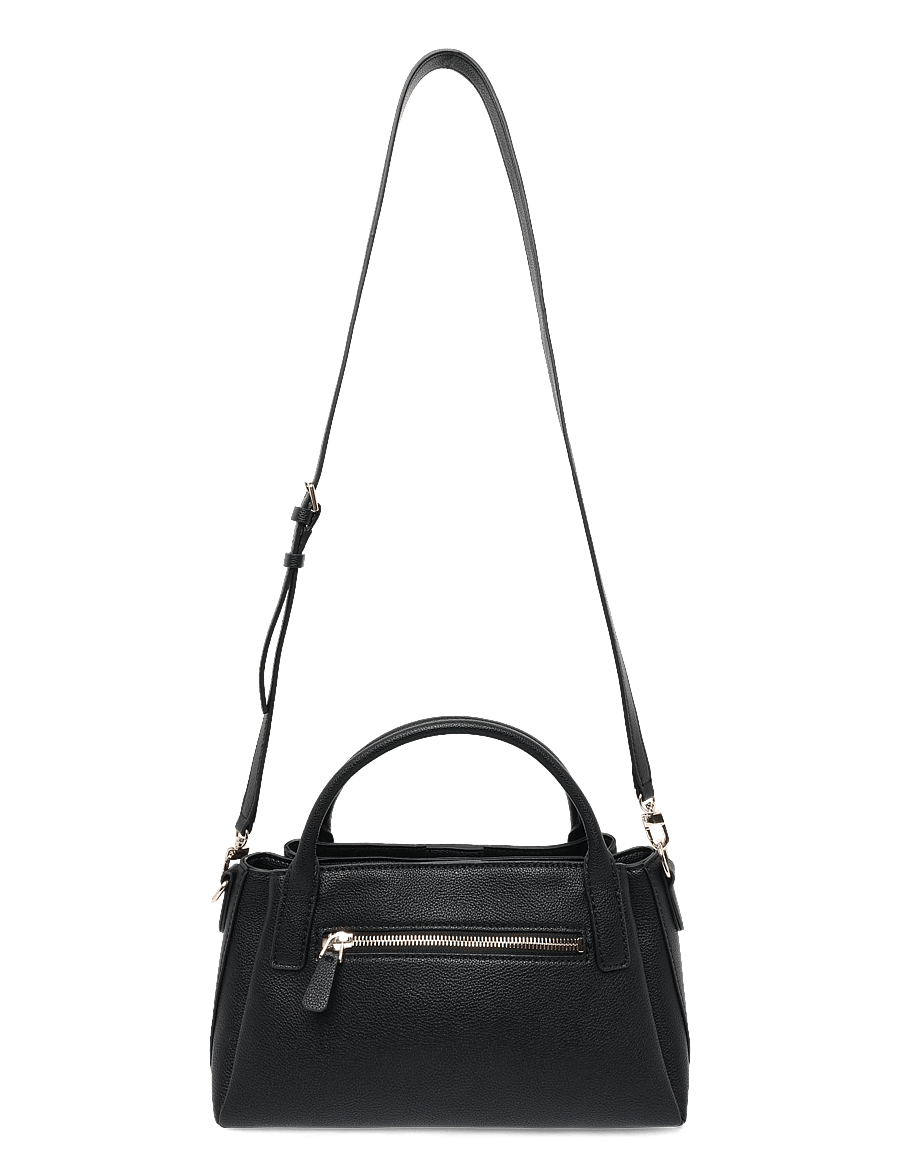 GUESS - CAMELIA 3 COMP SATCHEL - handbags - black - 1
