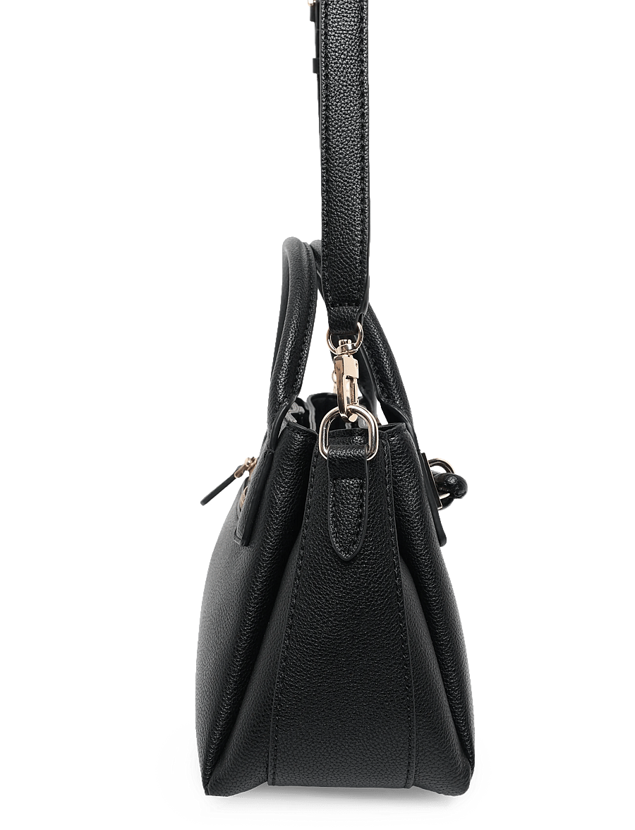 GUESS - CAMELIA 3 COMP SATCHEL - handbags - black - 3