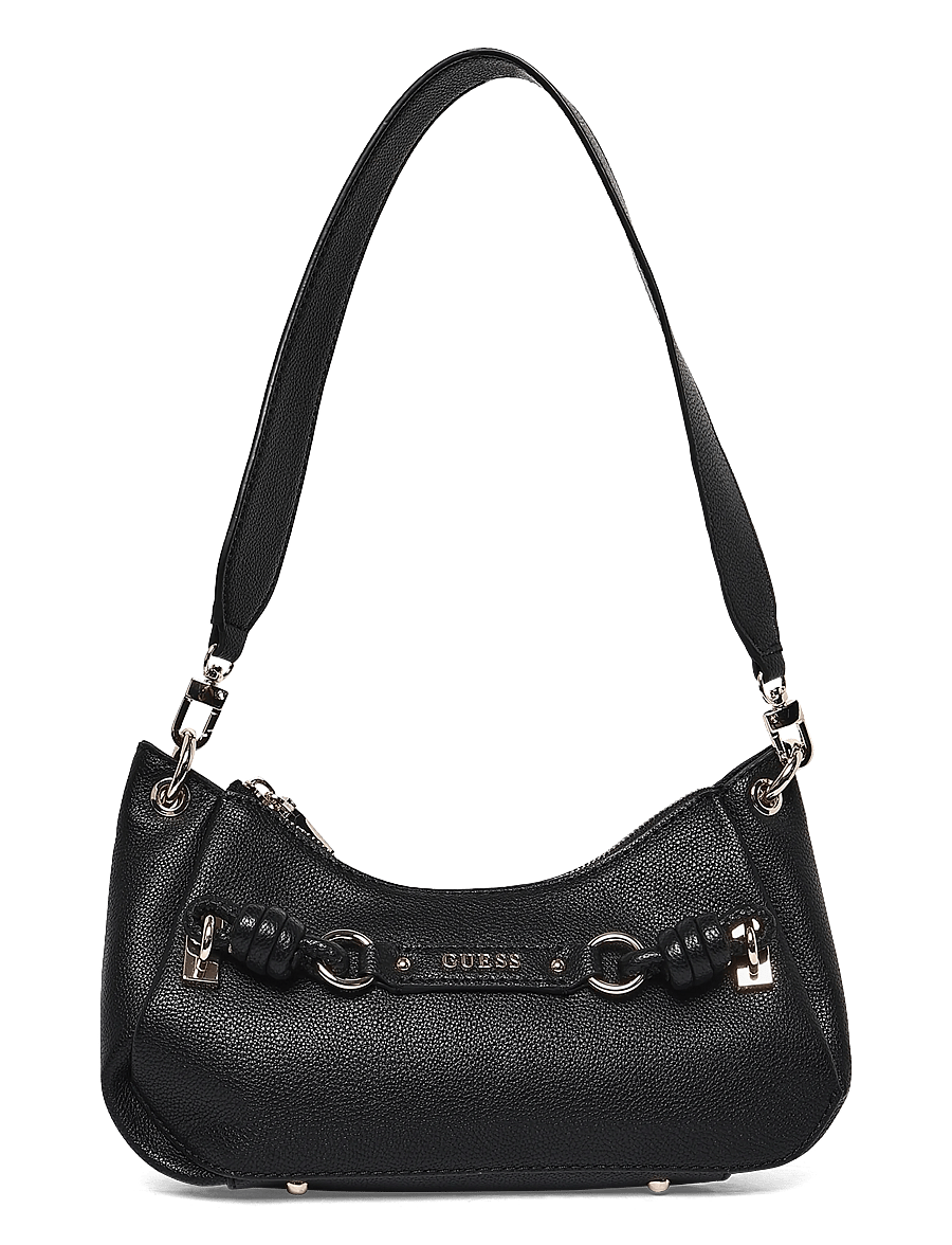 GUESS - CAMELIA SHOULDER BAG - everyday style - black - 0