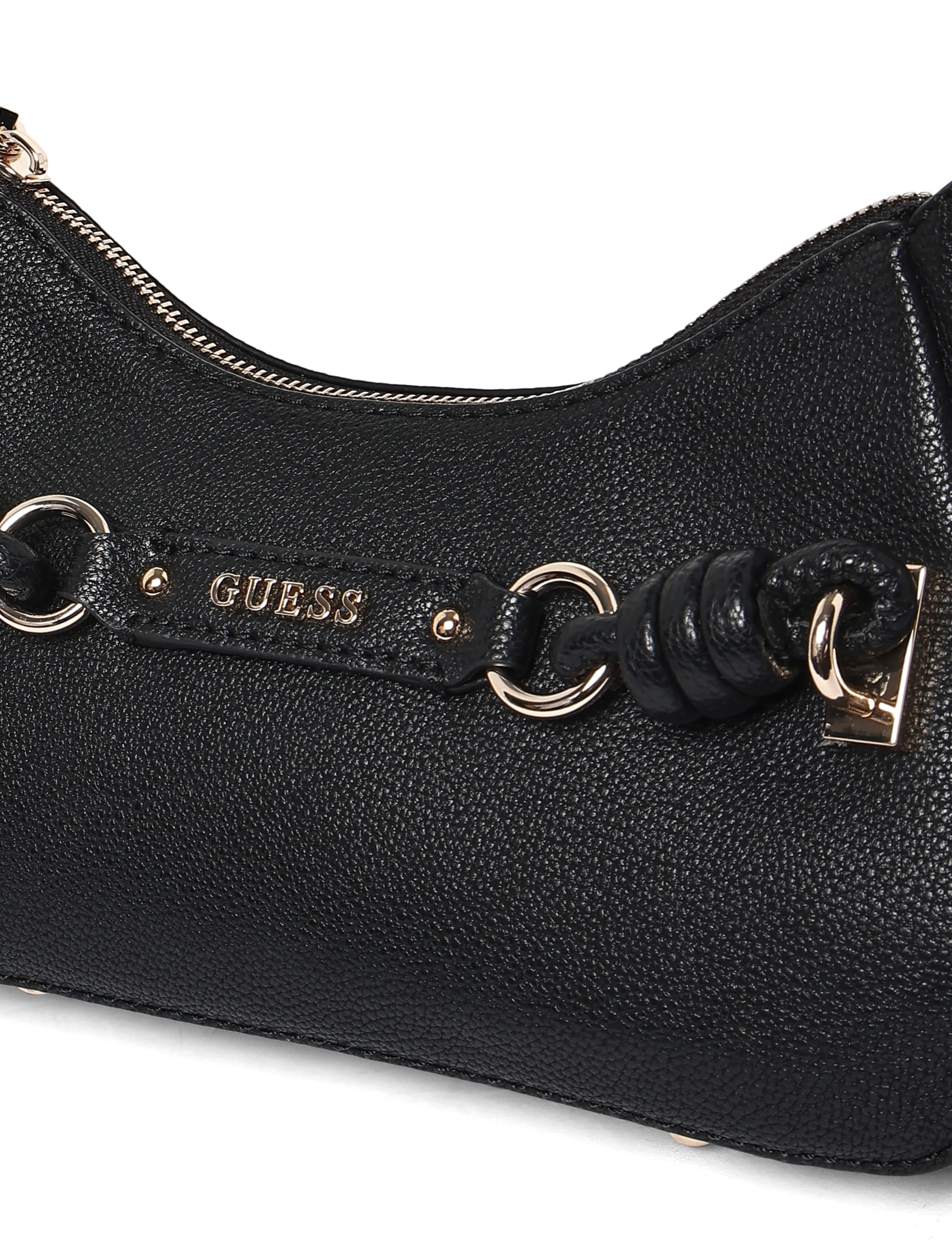GUESS - CAMELIA SHOULDER BAG - alltags-style - black - 2