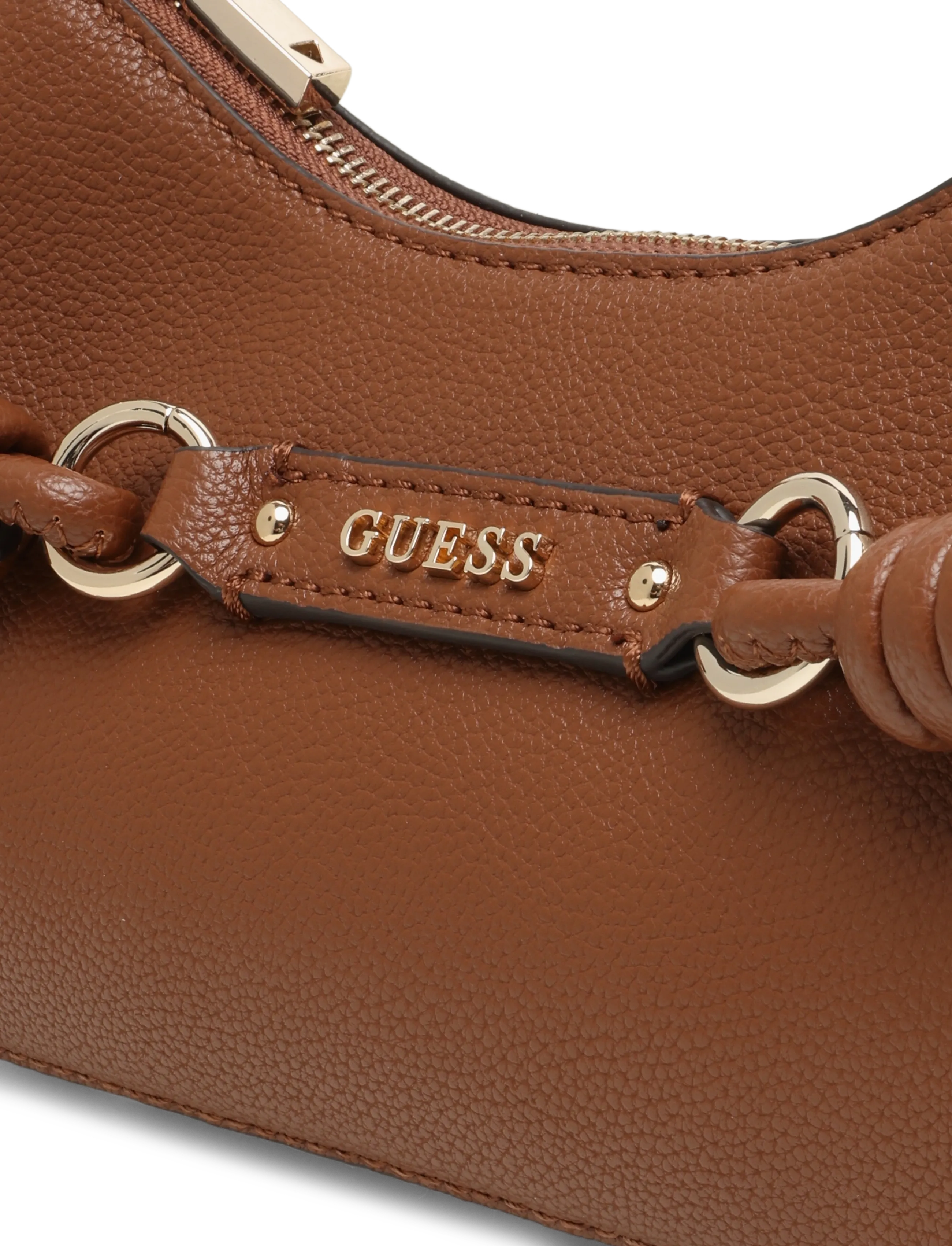 GUESS - CAMELIA SHOULDER BAG - igapäevane stiil - cognac - 2