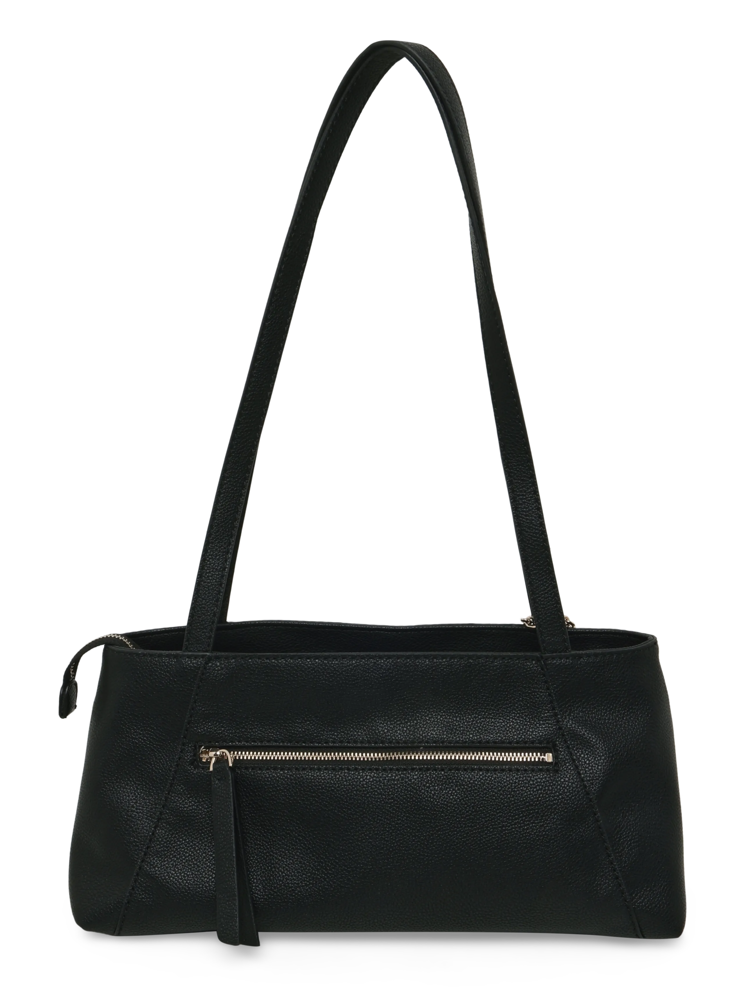GUESS - DEVON SHOULDER SATCHEL - vardagsstil - black - 1