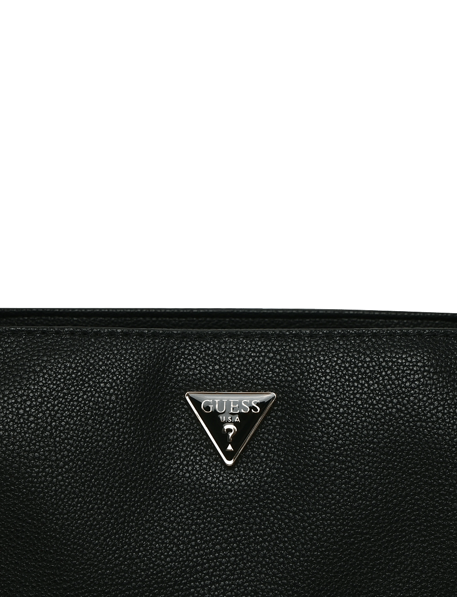 GUESS - DEVON SHOULDER SATCHEL - vardagsstil - black - 2