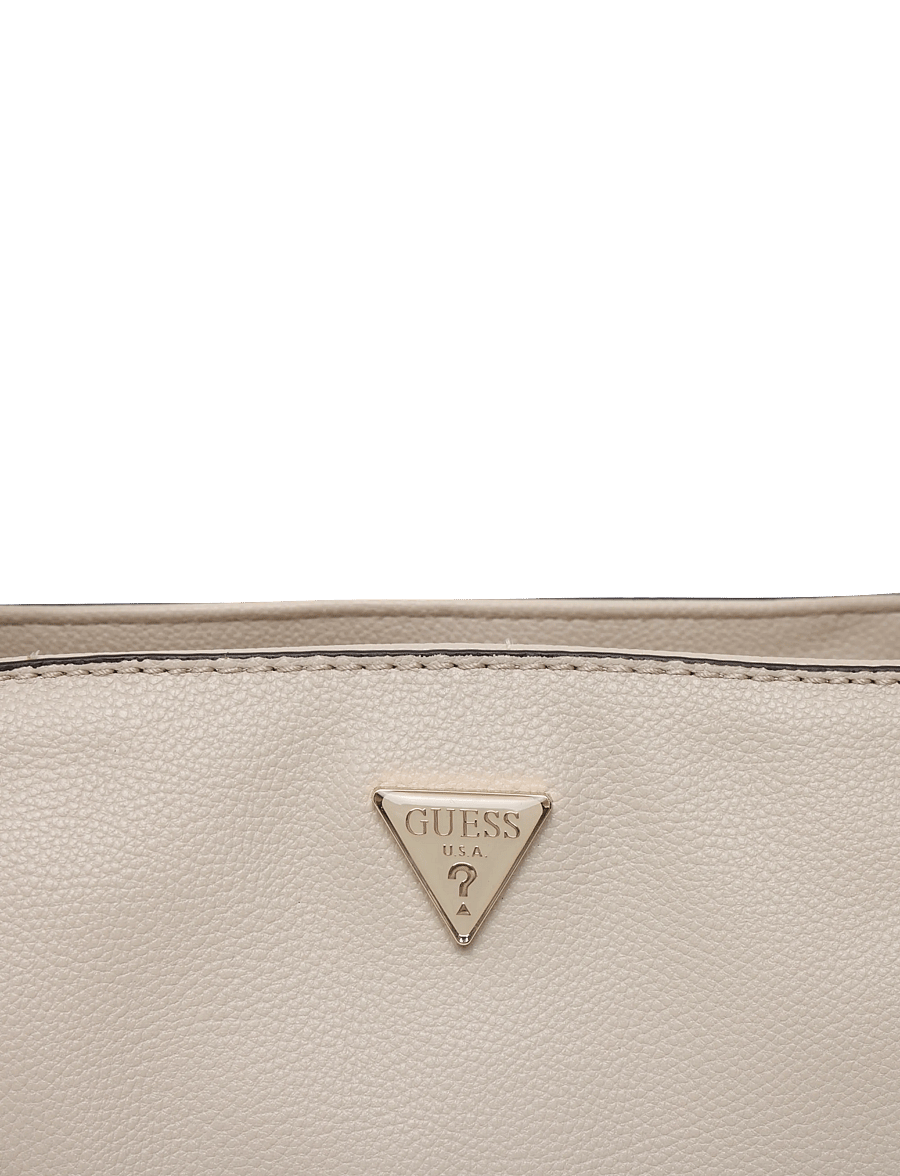 GUESS - DEVON SHOULDER SATCHEL - vardagsstil - light taupe - 2