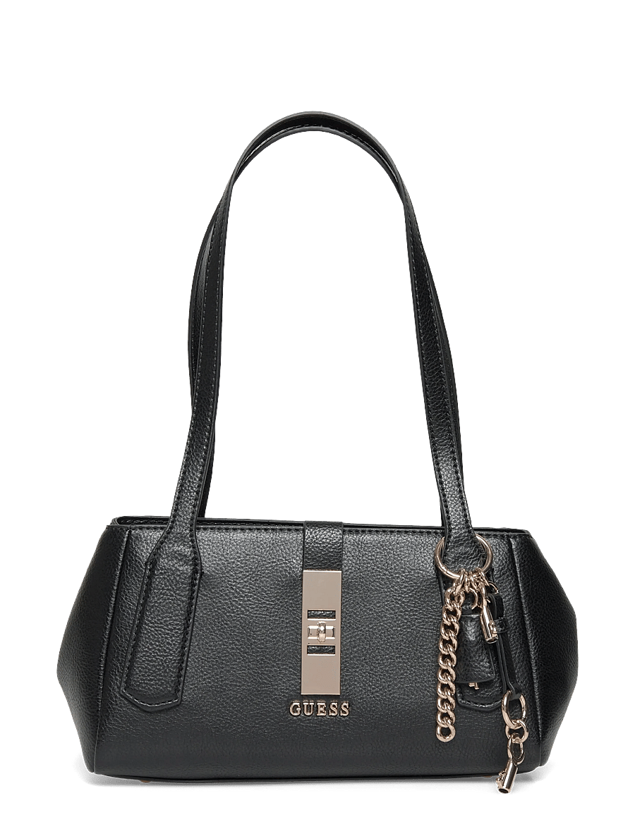 GUESS - BROOKE SHOULDER SATCHEL - everyday style - black - 0