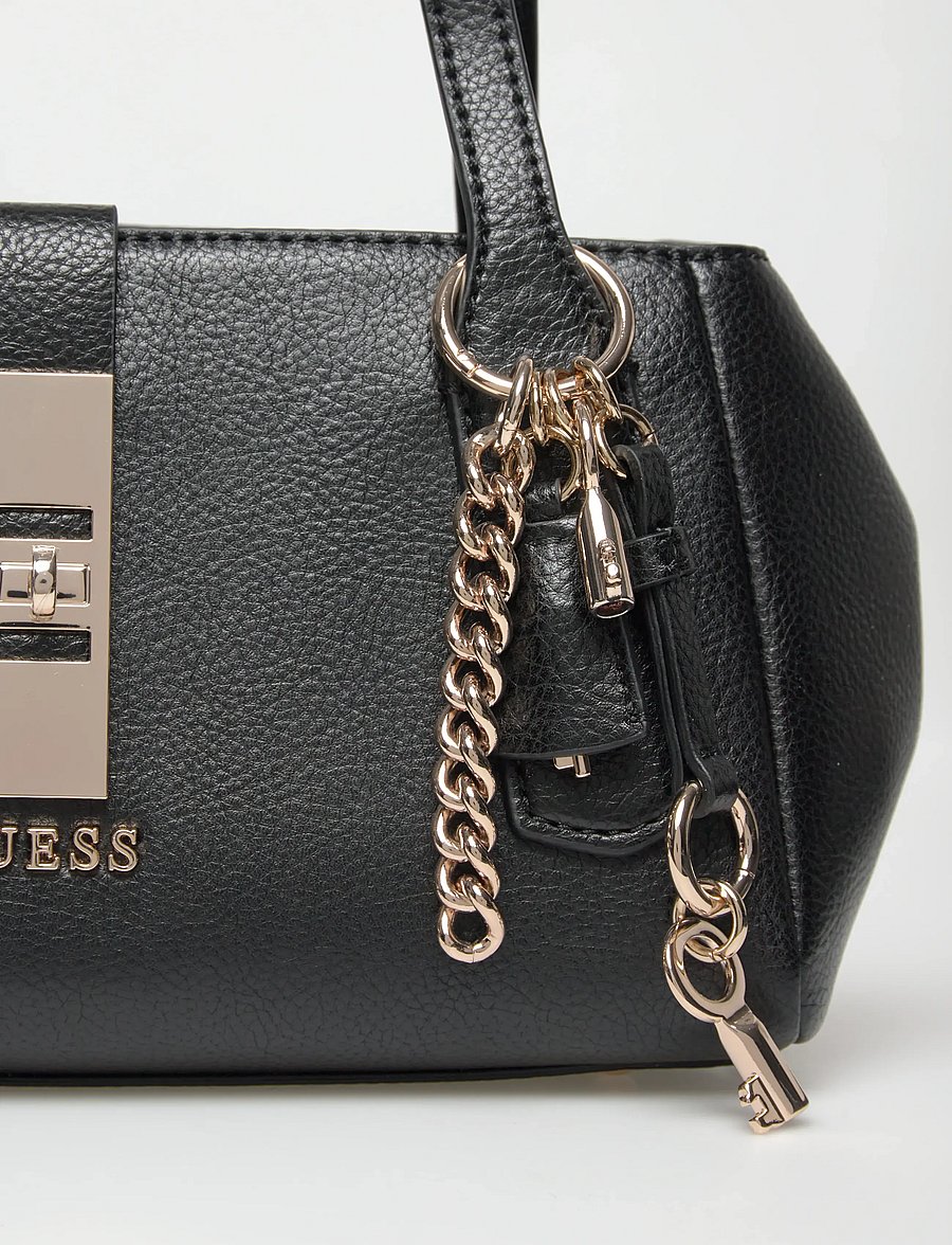 GUESS - BROOKE SHOULDER SATCHEL - everyday style - black - 4