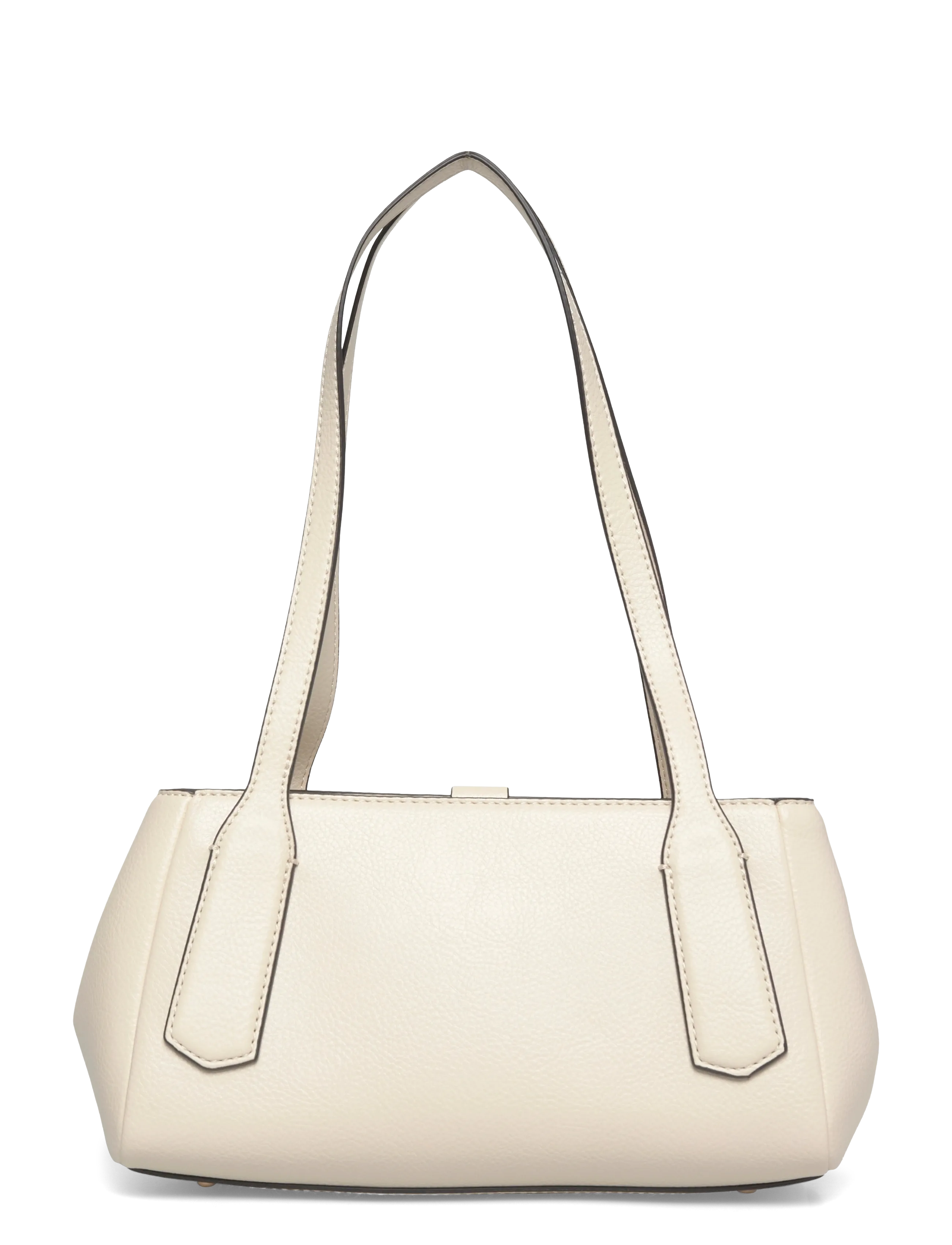 GUESS - BROOKE SHOULDER SATCHEL - alltags-style - off white - 1