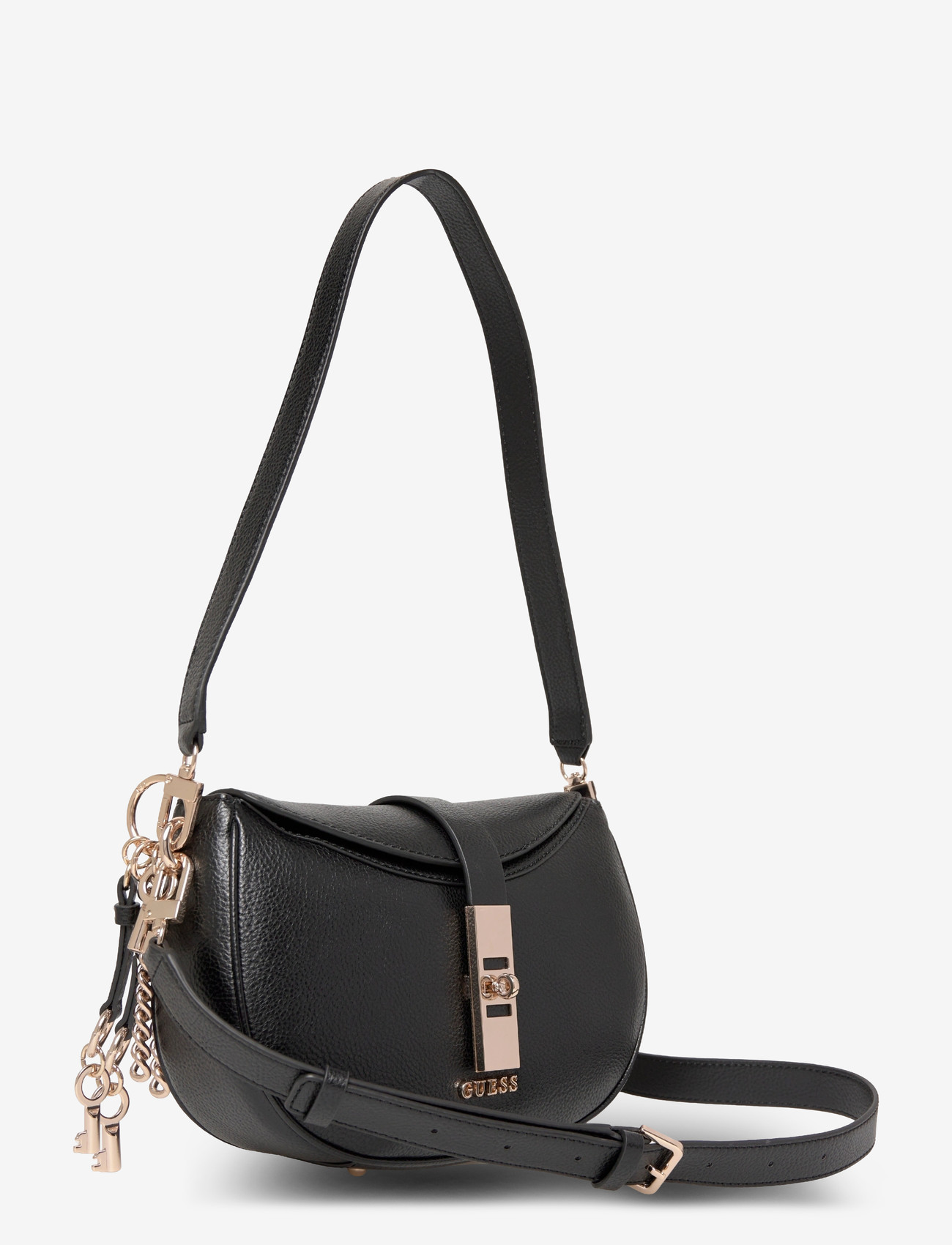 GUESS - BROOKE SHOULDER BAG - særlige begivenheder - black - 2