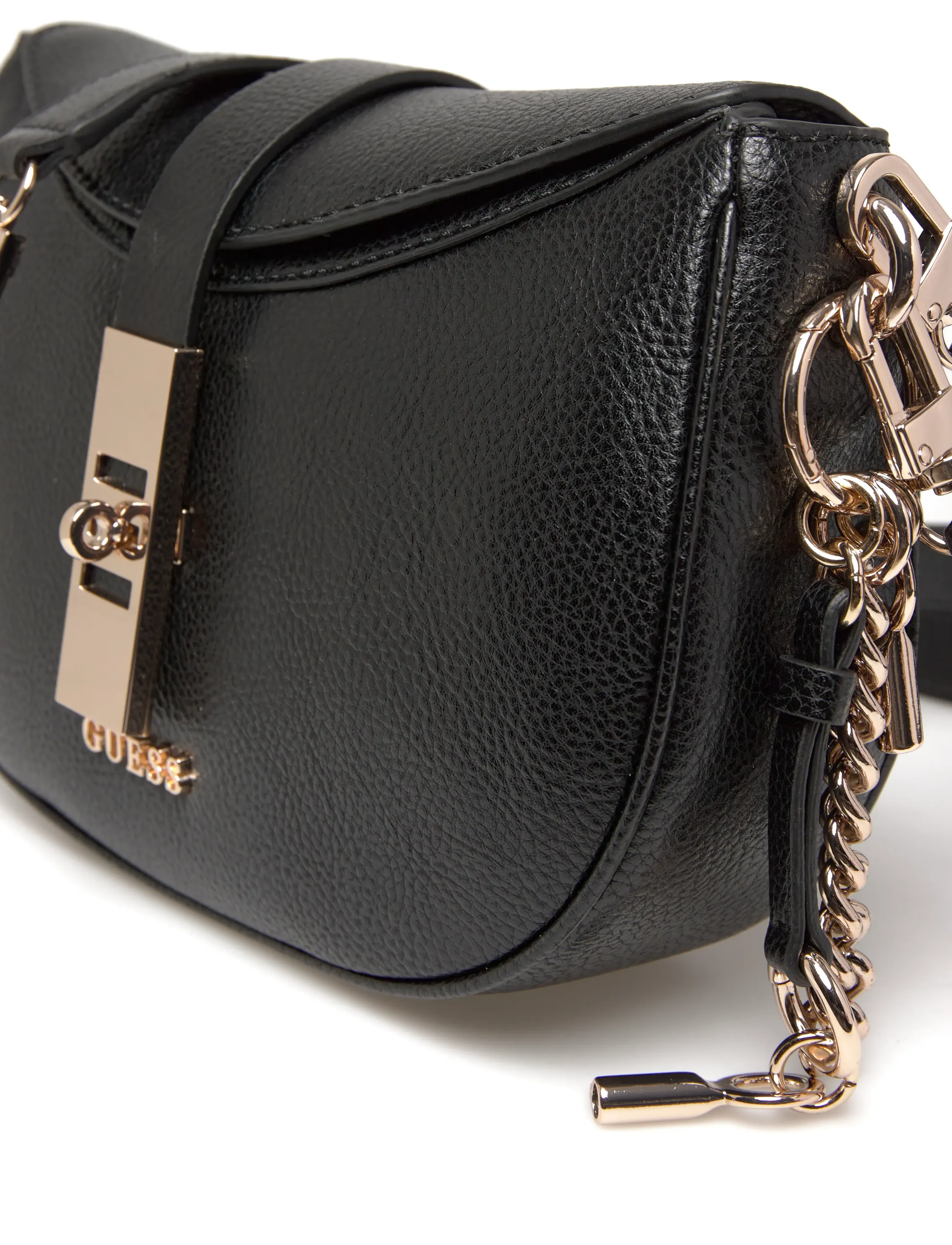 GUESS - BROOKE SHOULDER BAG - alltags-style - black - 4