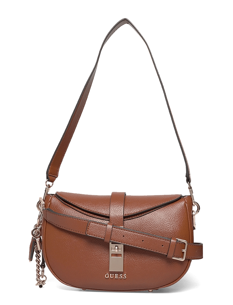 GUESS - BROOKE SHOULDER BAG - alltags-style - cognac - 0