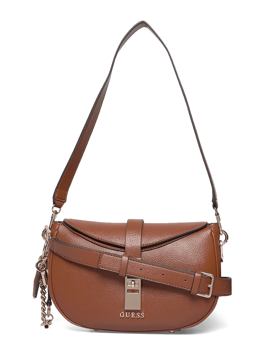 GUESS - BROOKE SHOULDER BAG - alltags-style - cognac - 0