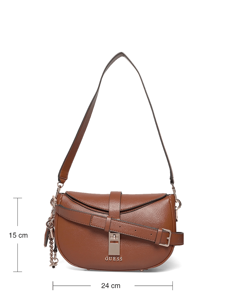 GUESS - BROOKE SHOULDER BAG - alltags-style - cognac - 3