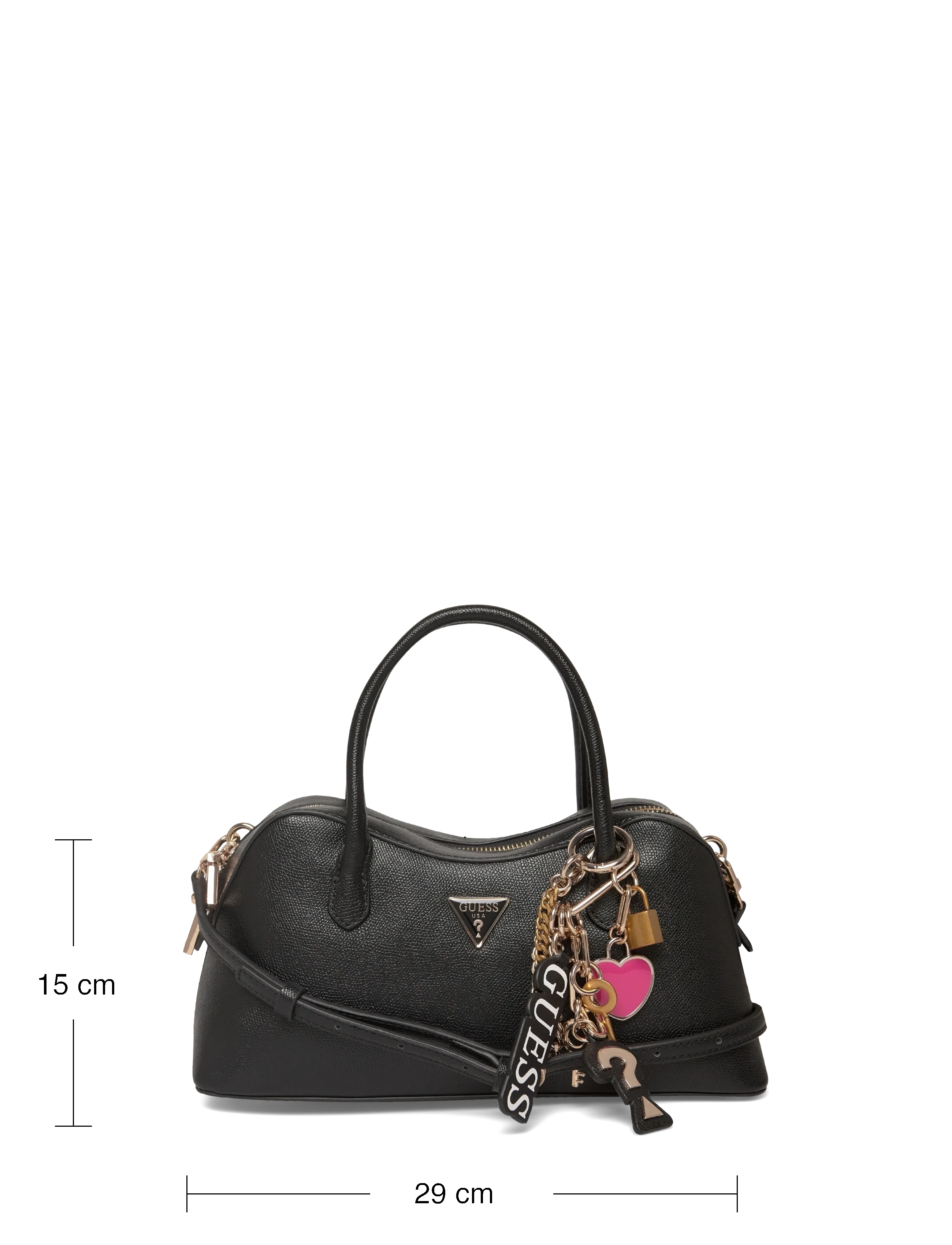 GUESS - DAVINA SATCHEL - black - 3